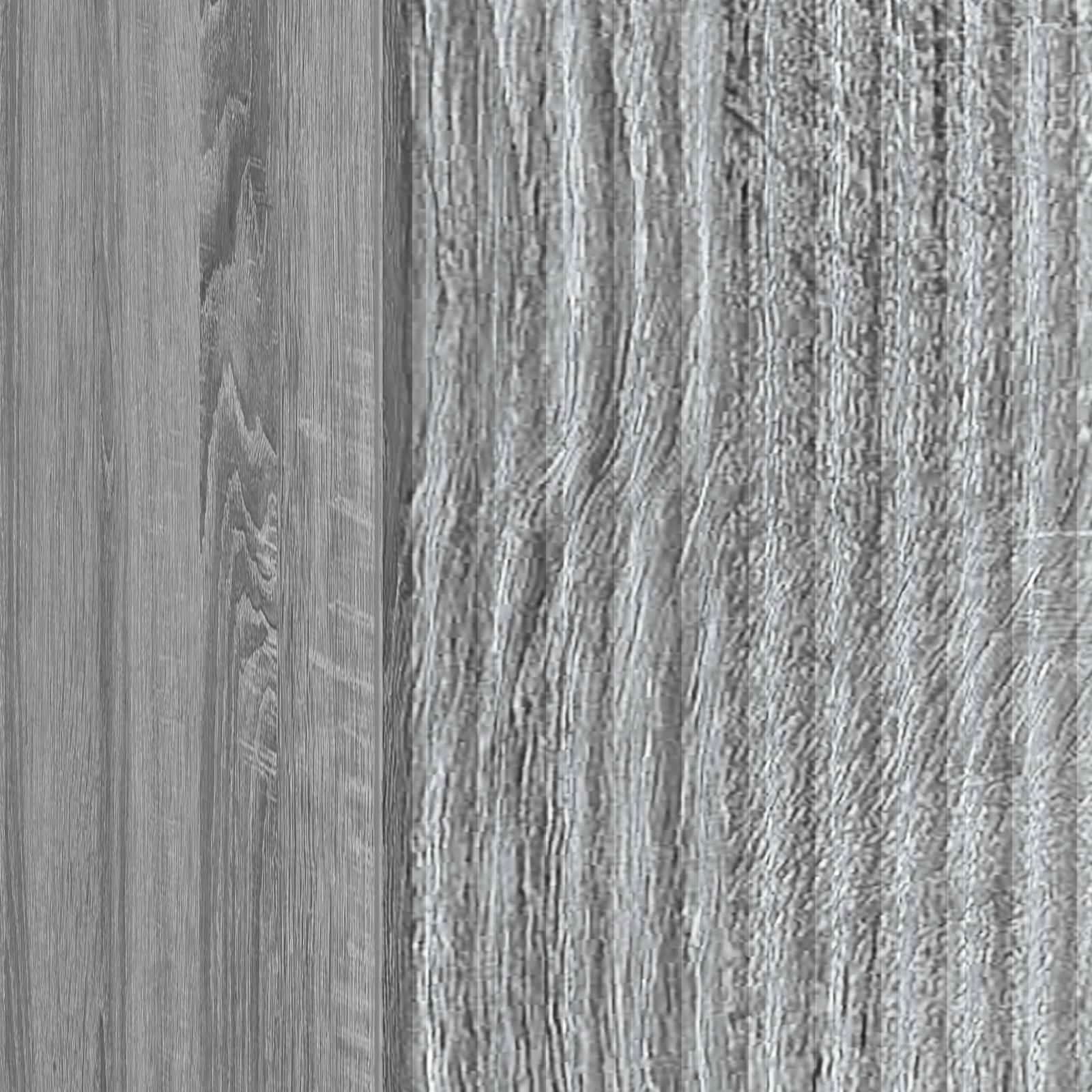 Nachttisch Graues Sonoma 43 x 34,5 x 50 cm Holzwerkstoff
