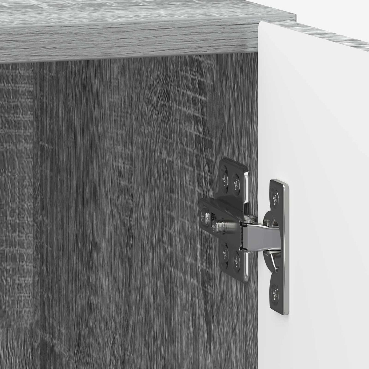 Nachttisch Graues Sonoma 43 x 34,5 x 50 cm Holzwerkstoff