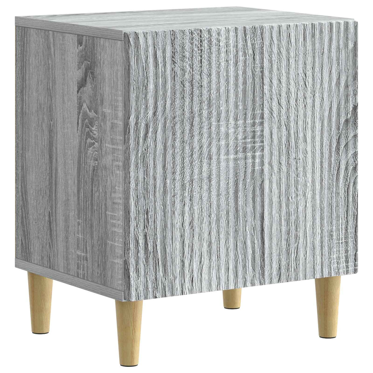 Nachttisch Graues Sonoma 43 x 34,5 x 50 cm Holzwerkstoff
