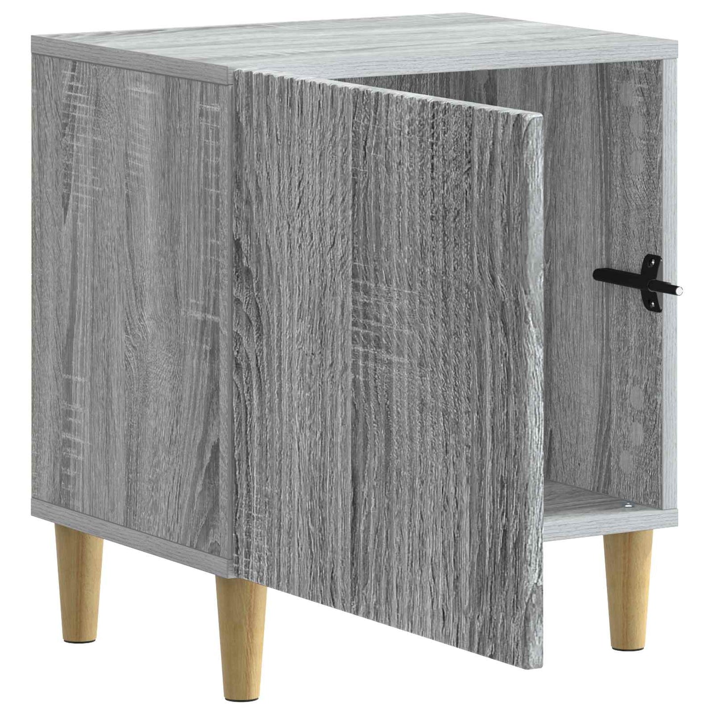 Nachttisch Graues Sonoma 43 x 34,5 x 50 cm Holzwerkstoff