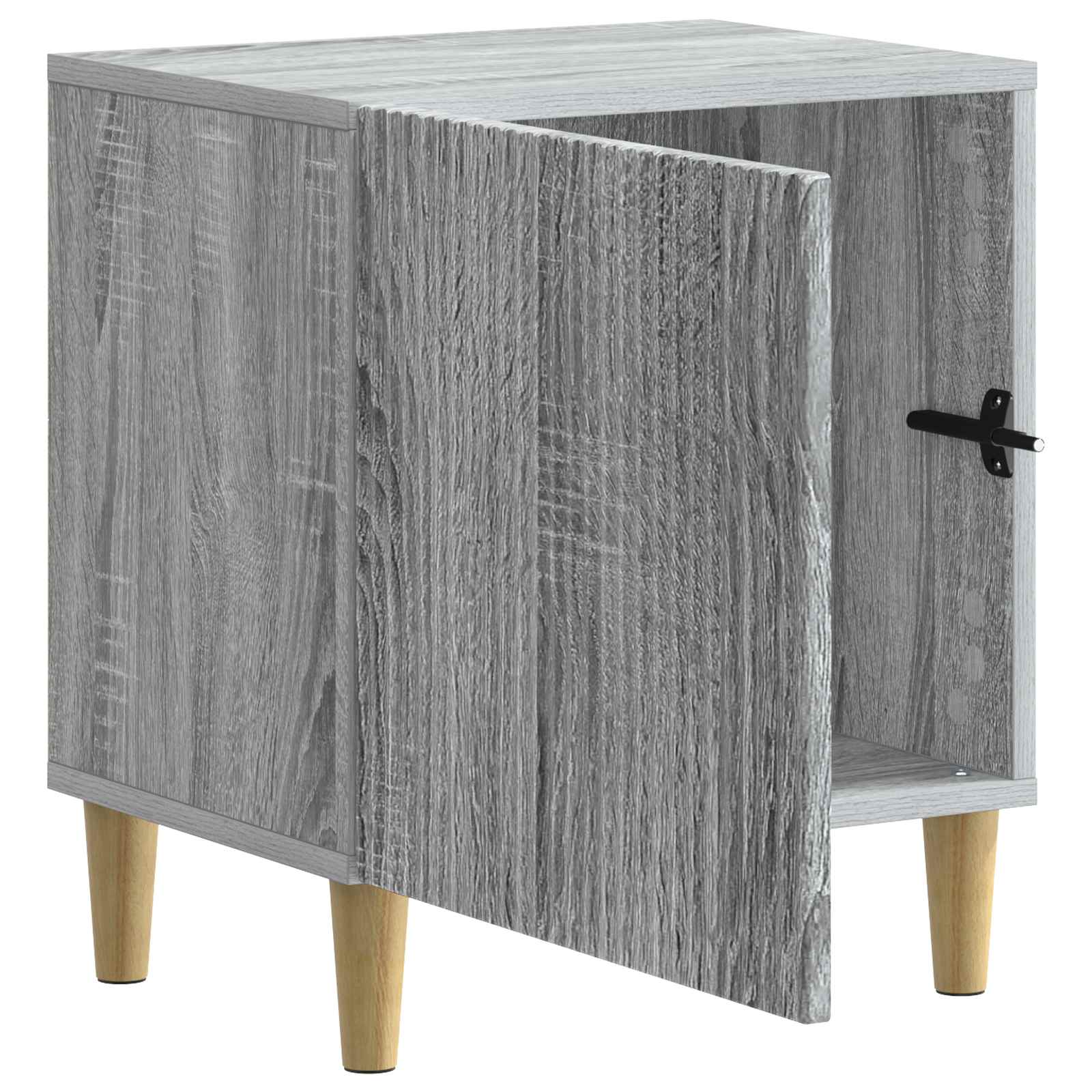 Nachttisch Graues Sonoma 43 x 34,5 x 50 cm Holzwerkstoff
