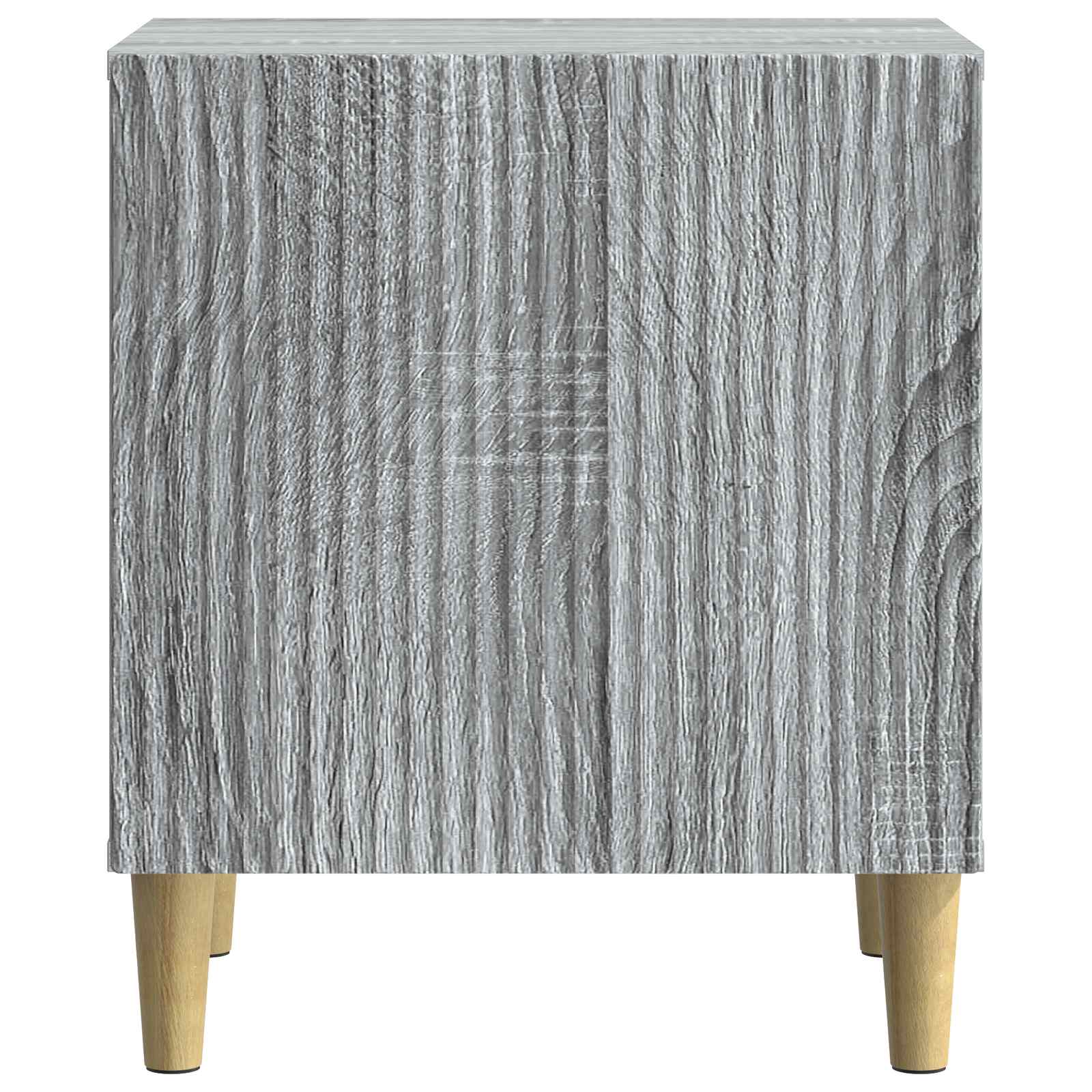 Nachttisch Graues Sonoma 43 x 34,5 x 50 cm Holzwerkstoff