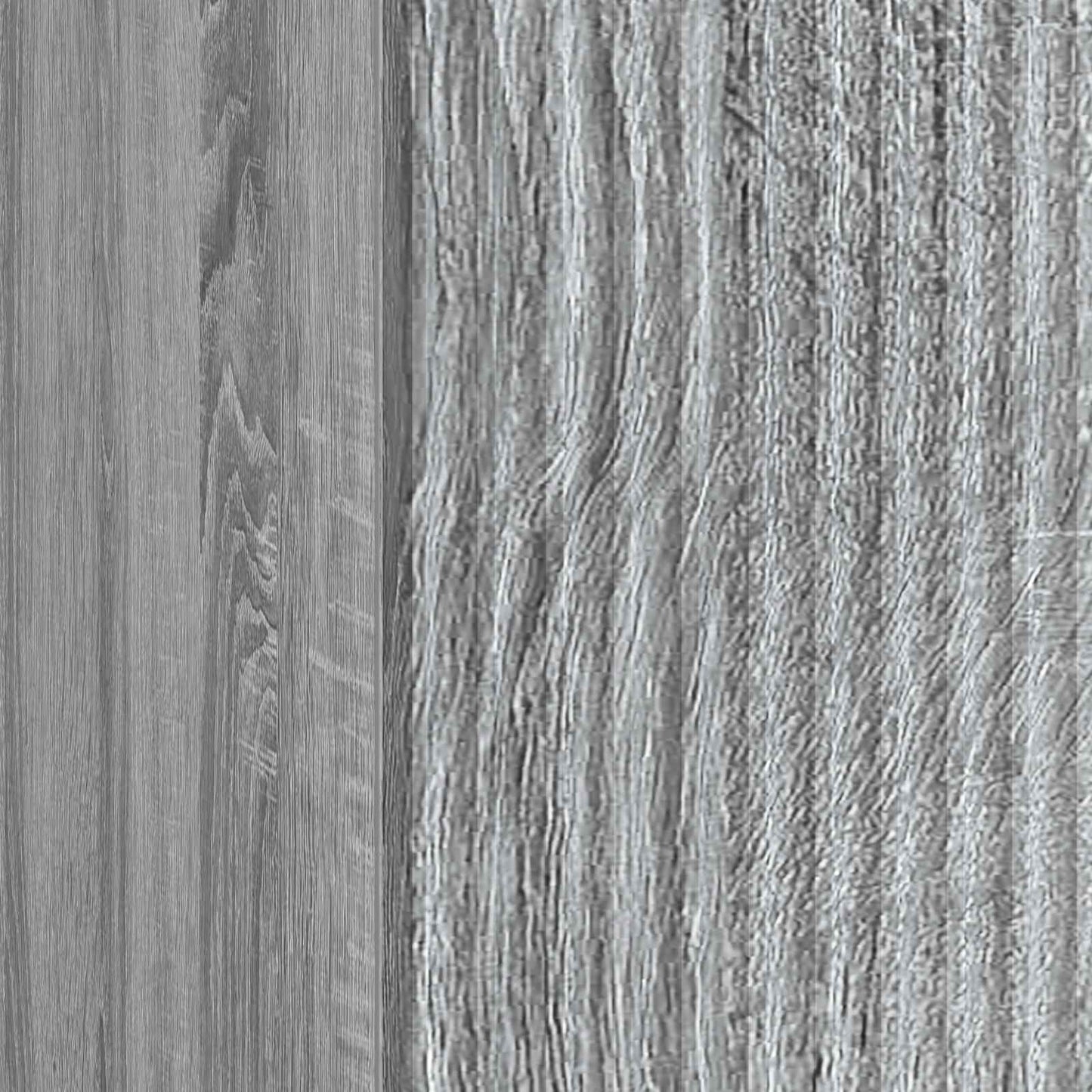 Nachttisch 2 stk. Graues Sonoma 43 x 34,5 x 50 cm Holzwerkstoff