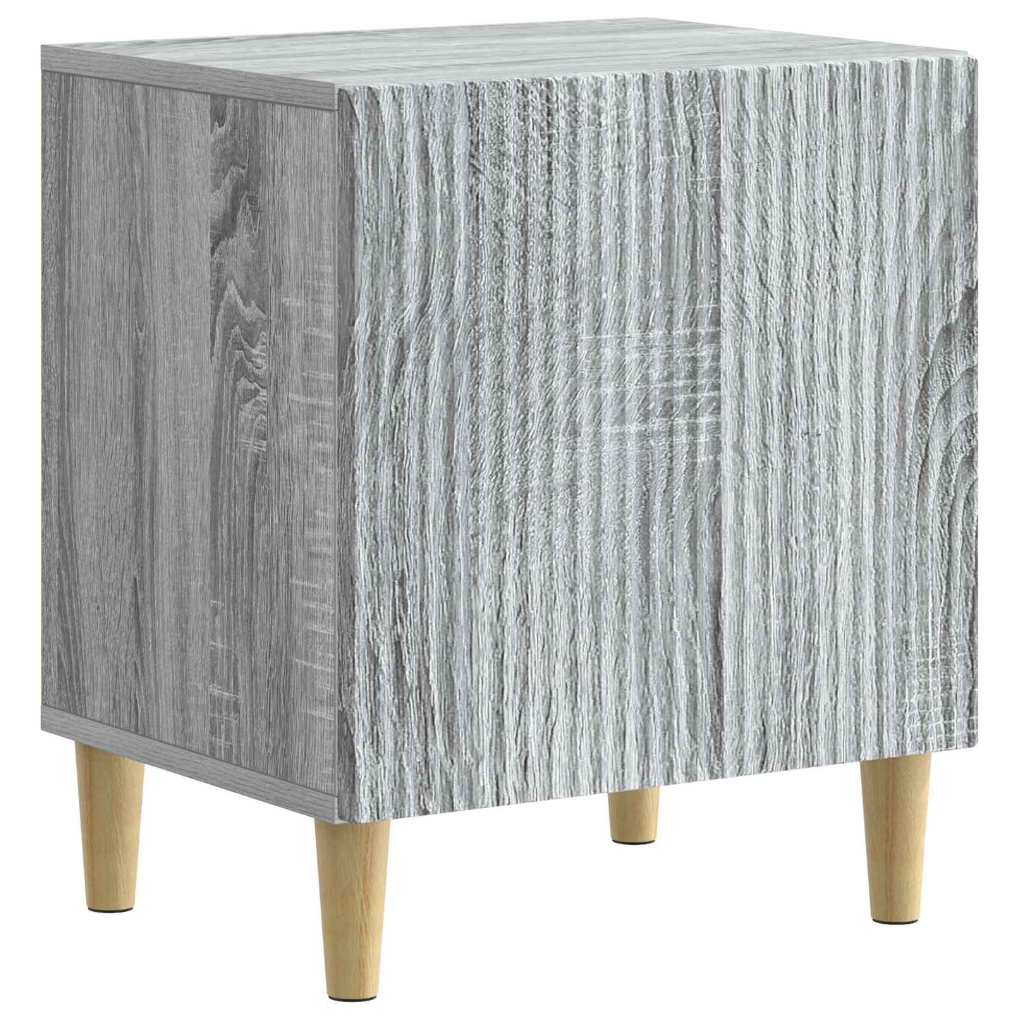 Nachttisch 2 stk. Graues Sonoma 43 x 34,5 x 50 cm Holzwerkstoff