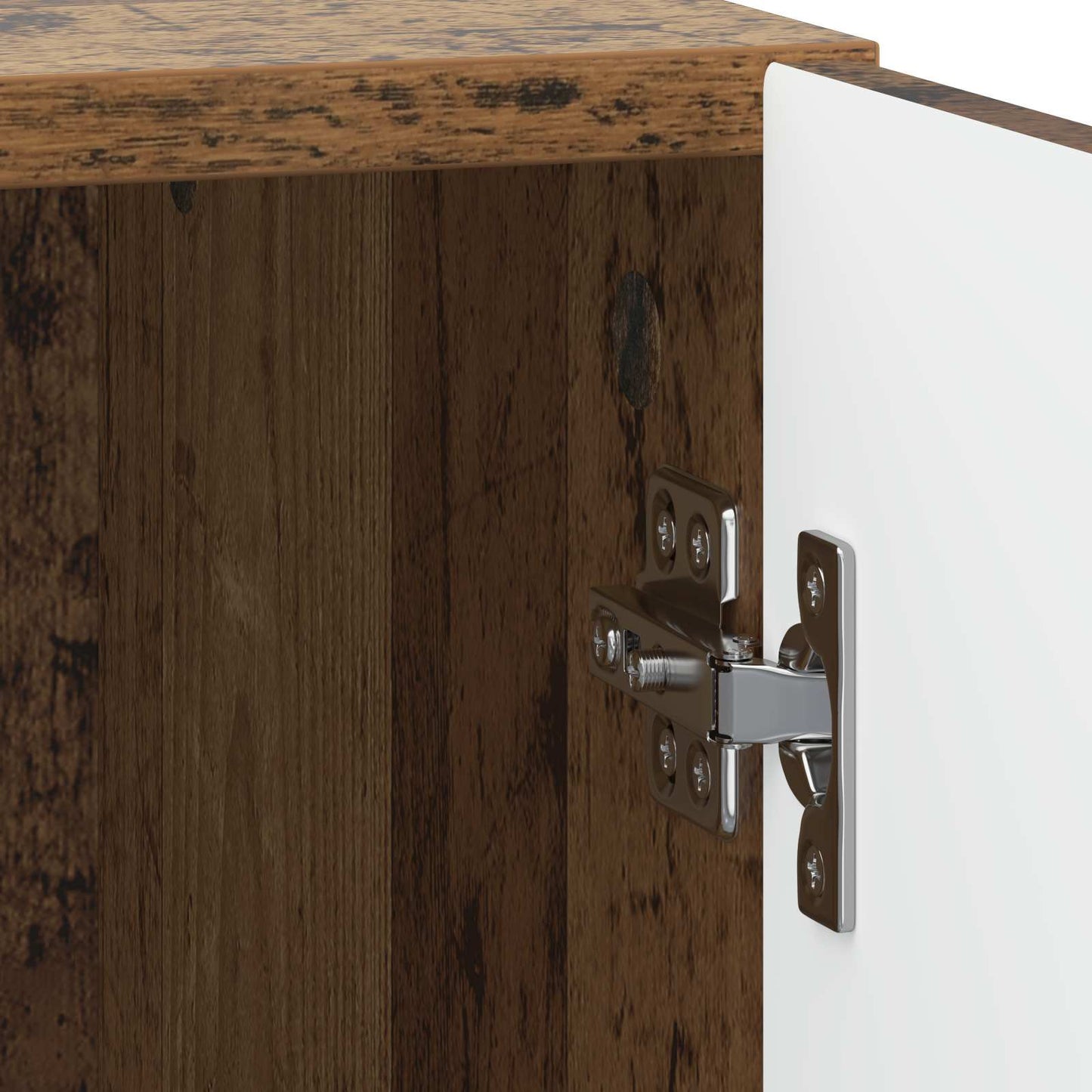 Nachttisch Altholz 43 x 34,5 x 50 cm Holzwerkstoff