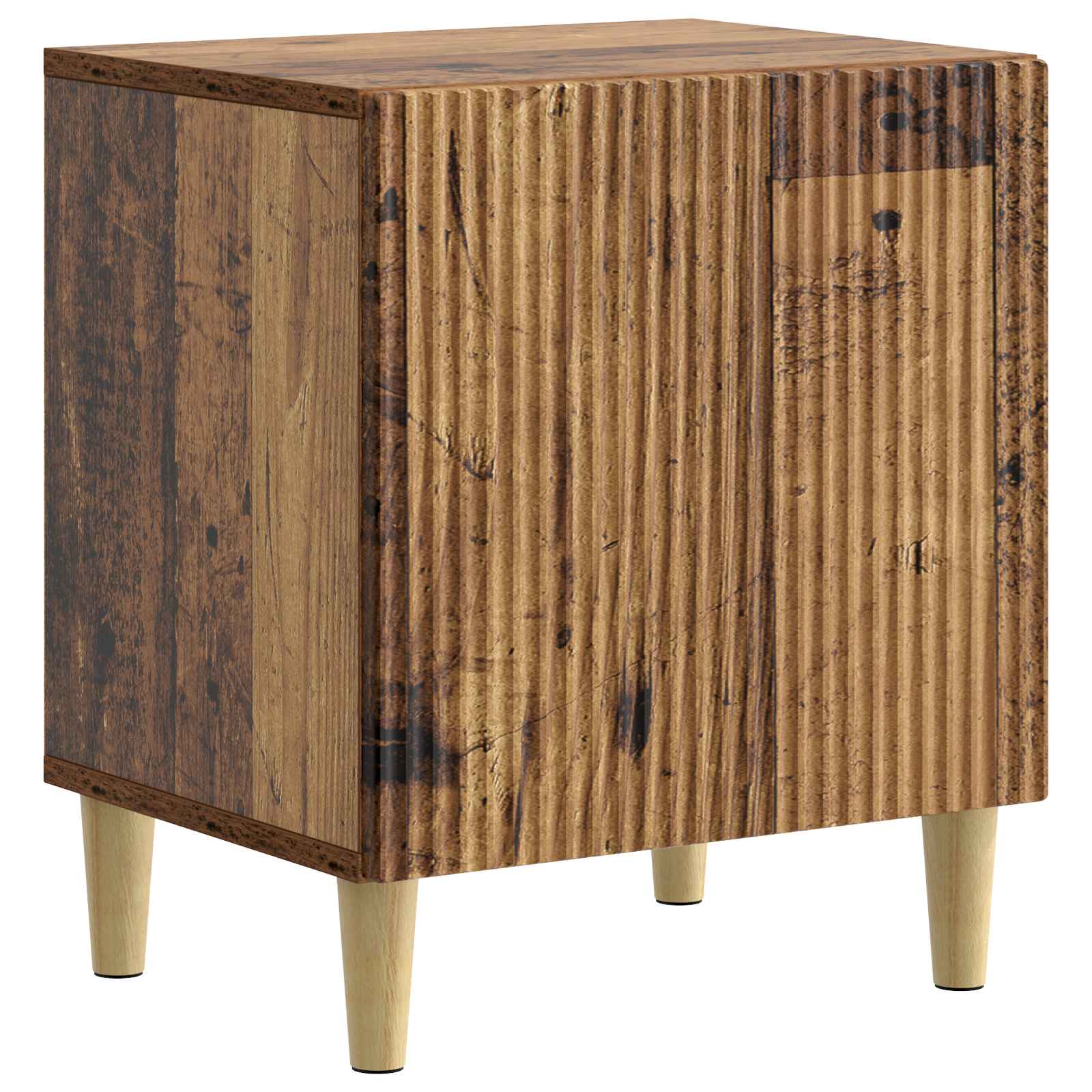 Nachttisch Altholz 43 x 34,5 x 50 cm Holzwerkstoff