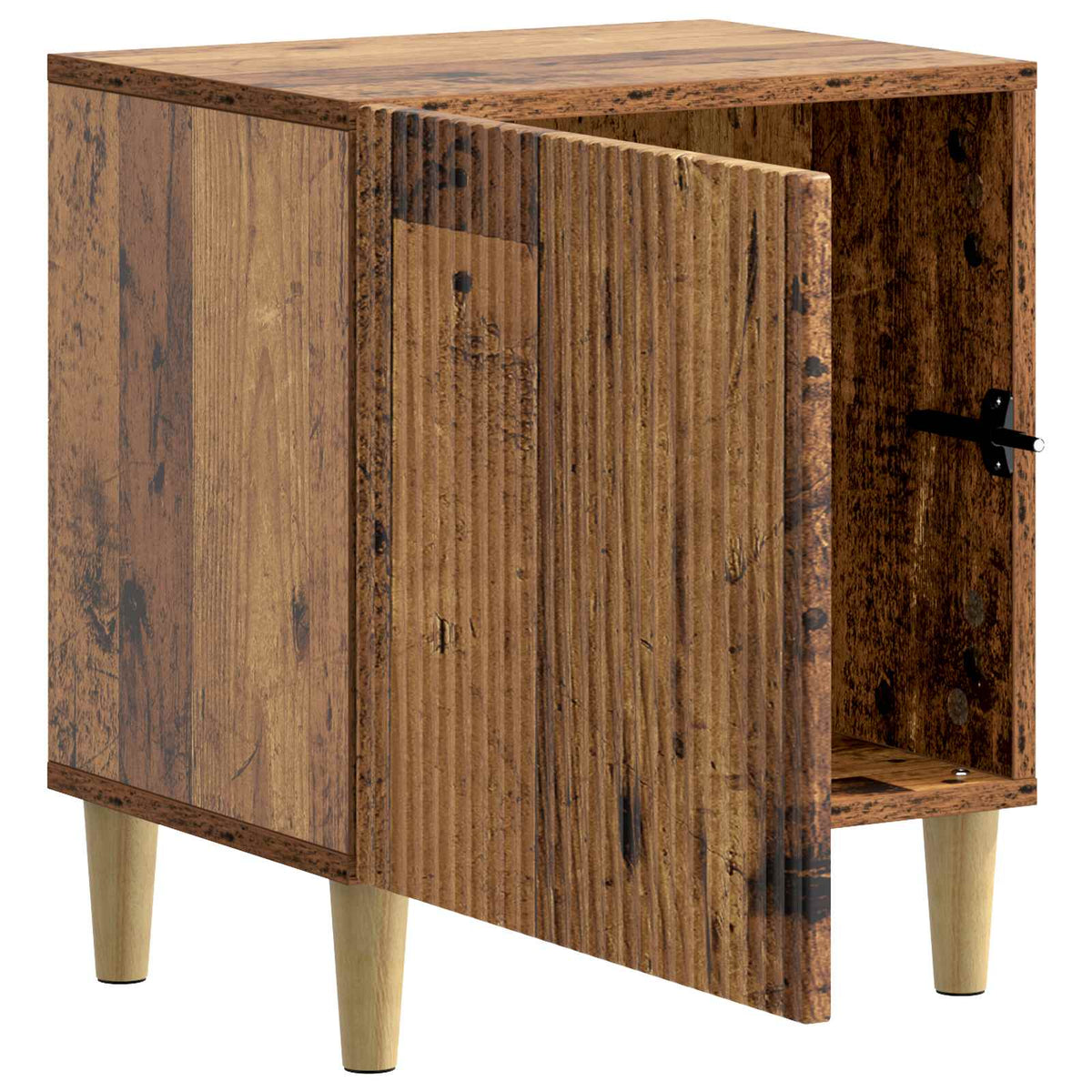 Nachttisch Altholz 43 x 34,5 x 50 cm Holzwerkstoff