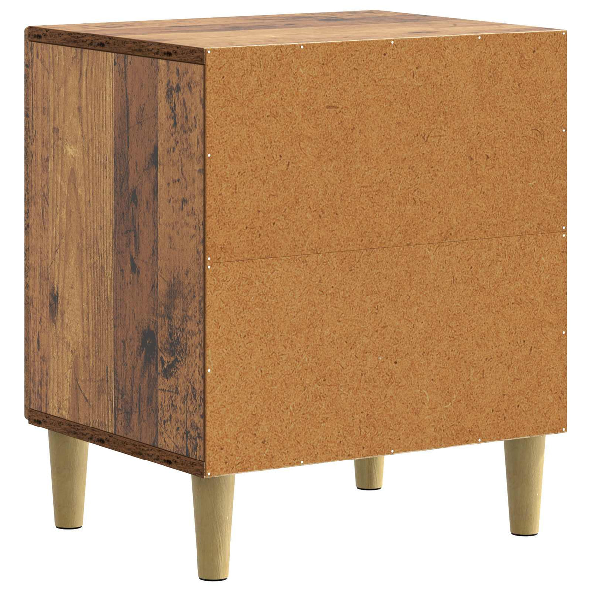 Nachttisch 2 stk. Altholz 43 x 34,5 x 50 cm Holzwerkstoff