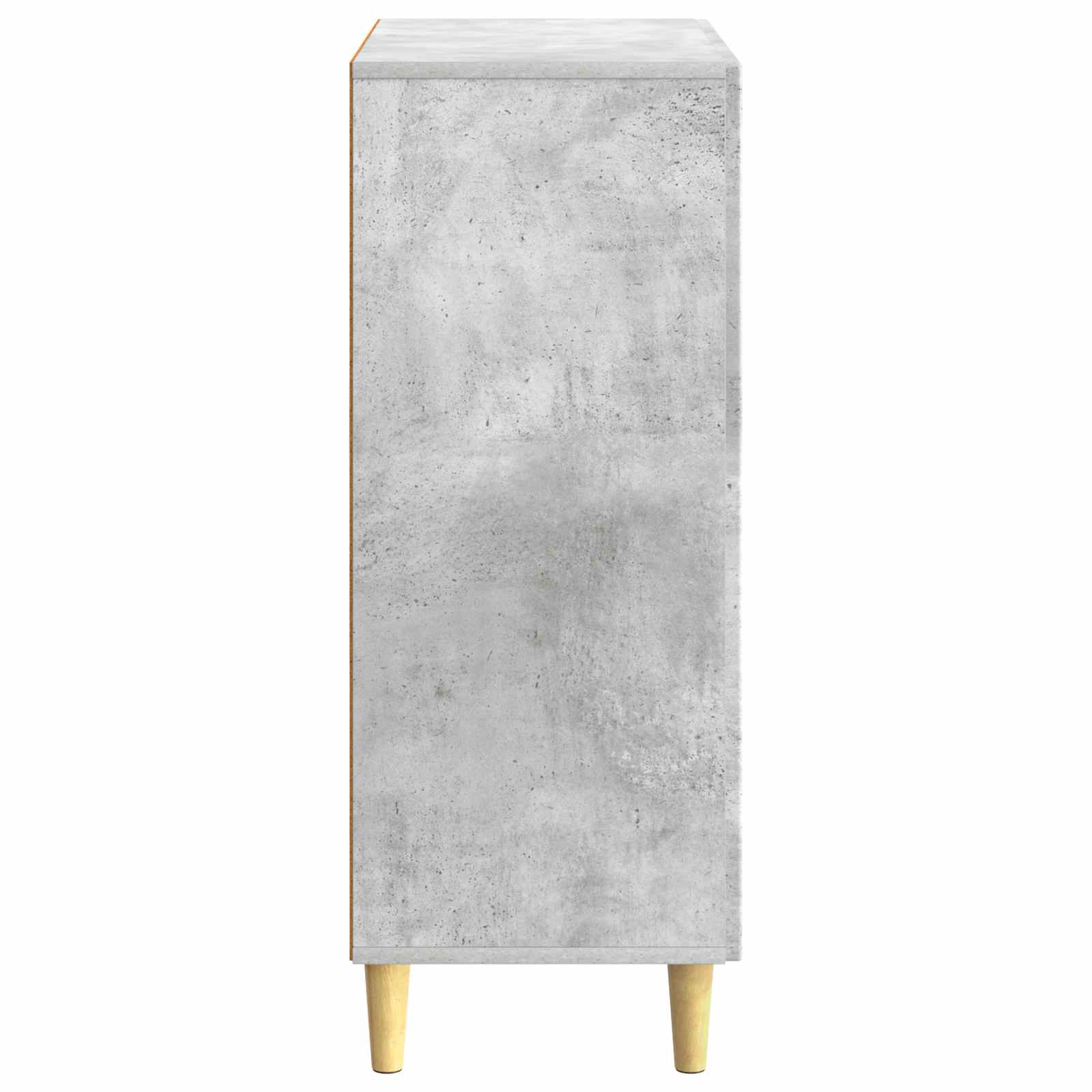 Sideboard Betongrau 66 x 34,5 x 90 cm Holzwerkstoff