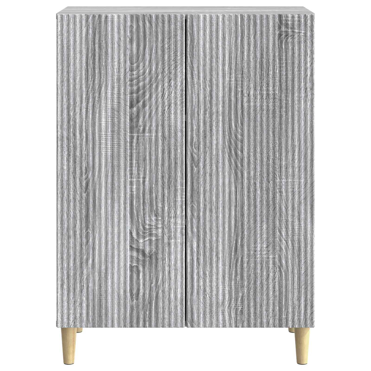 Sideboard Sonoma-Grau 66 x 34,5 x 90 cm Holzwerkstoff
