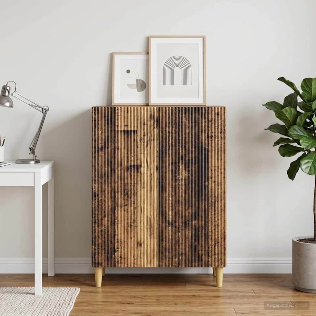 Sideboard Altholz 66 x 34,5 x 90 cm Holzwerkstoff
