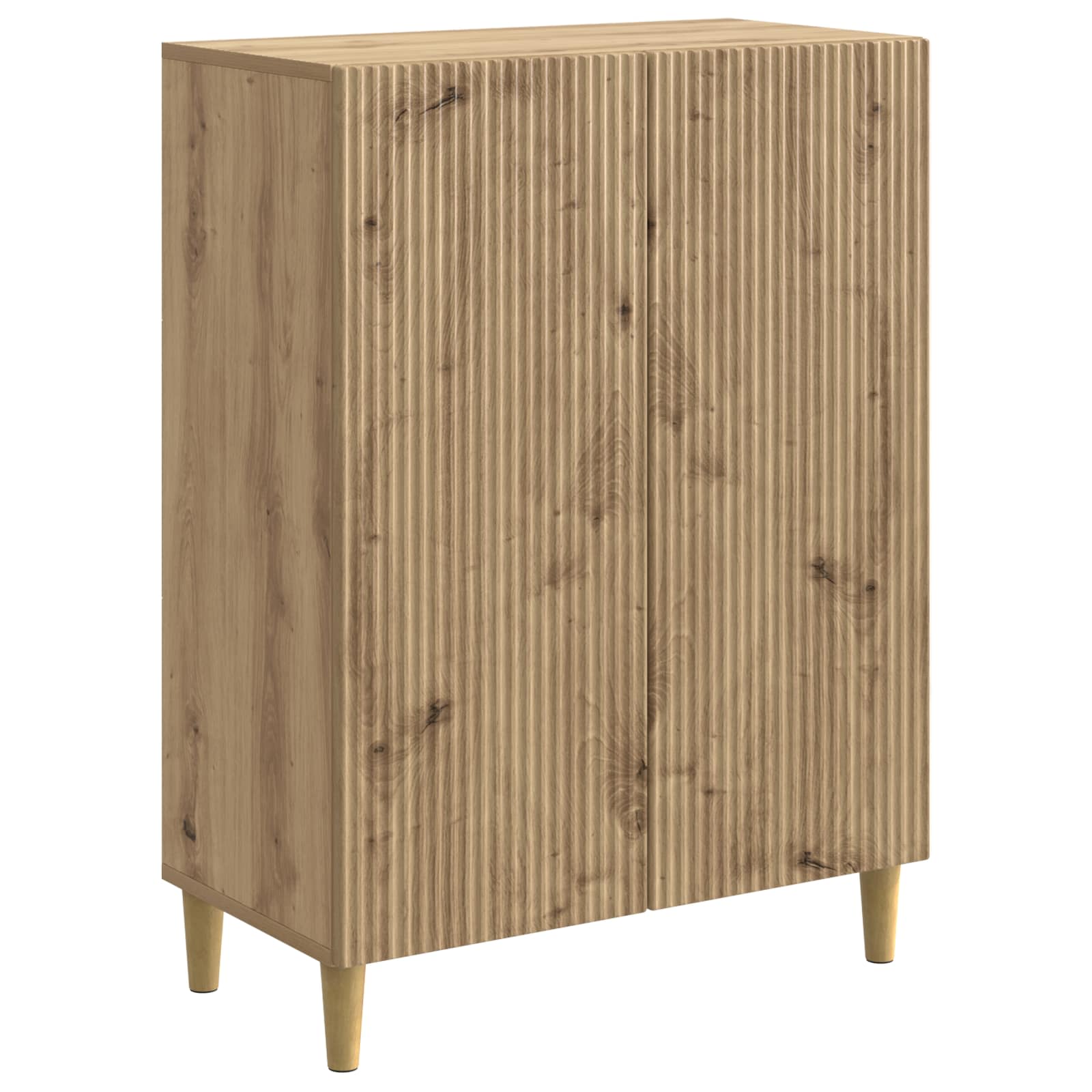 Sideboard Artisan-Eiche 66 x 34,5 x 90 cm Holzwerkstoff