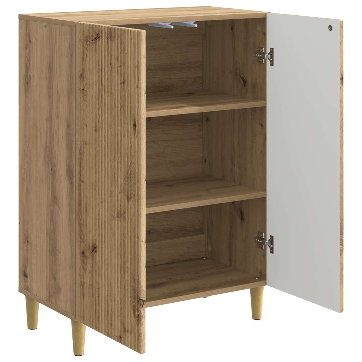 Sideboard Artisan-Eiche 66 x 34,5 x 90 cm Holzwerkstoff