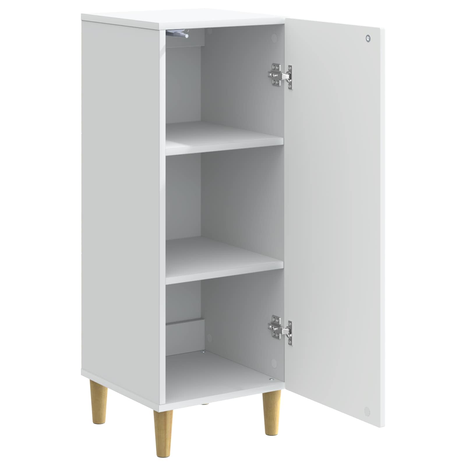 Sideboard Weiß 33 x 34,5 x 90 cm Holzwerkstoff