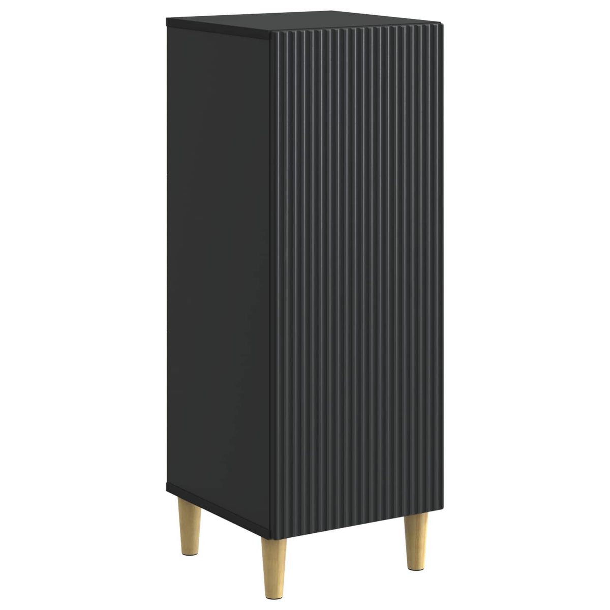 Sideboard Schwarz 33 x 34,5 x 90 cm Holzwerkstoff