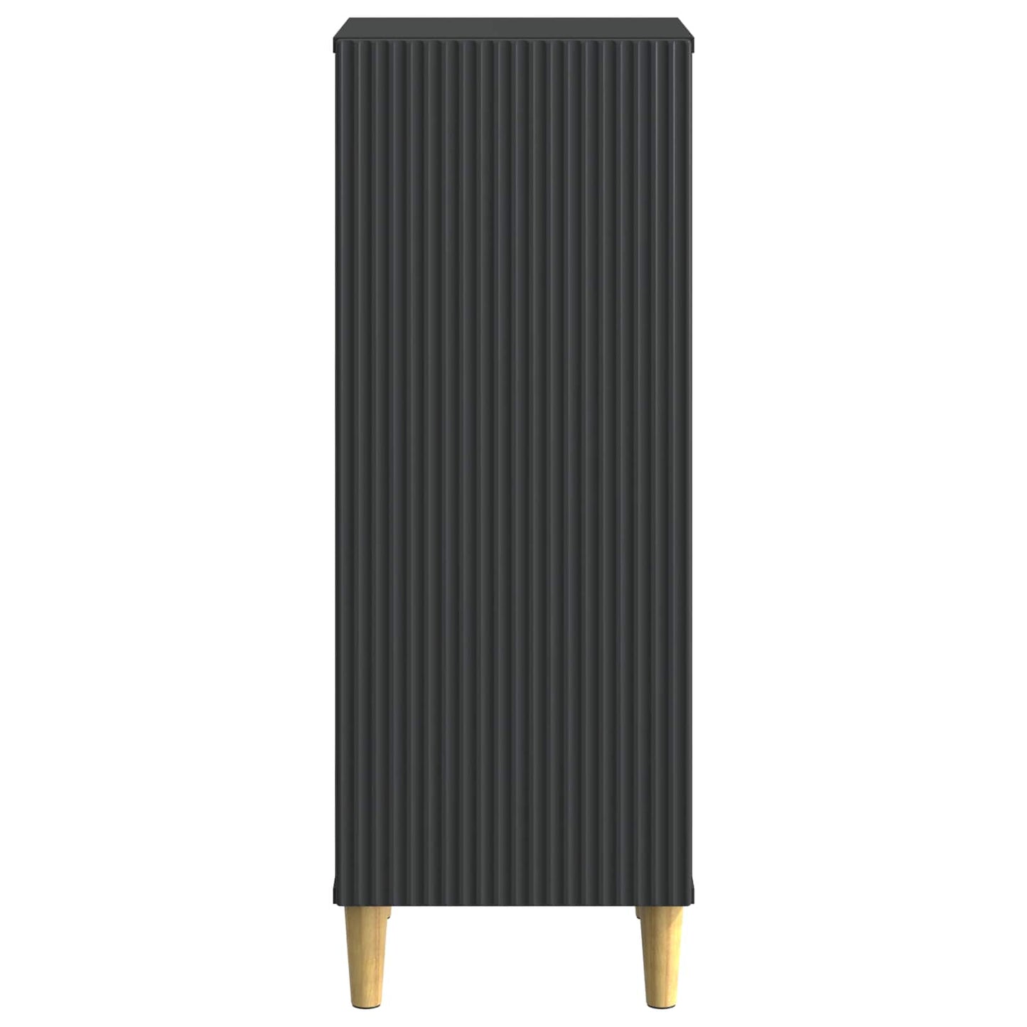 Sideboard Schwarz 33 x 34,5 x 90 cm Holzwerkstoff