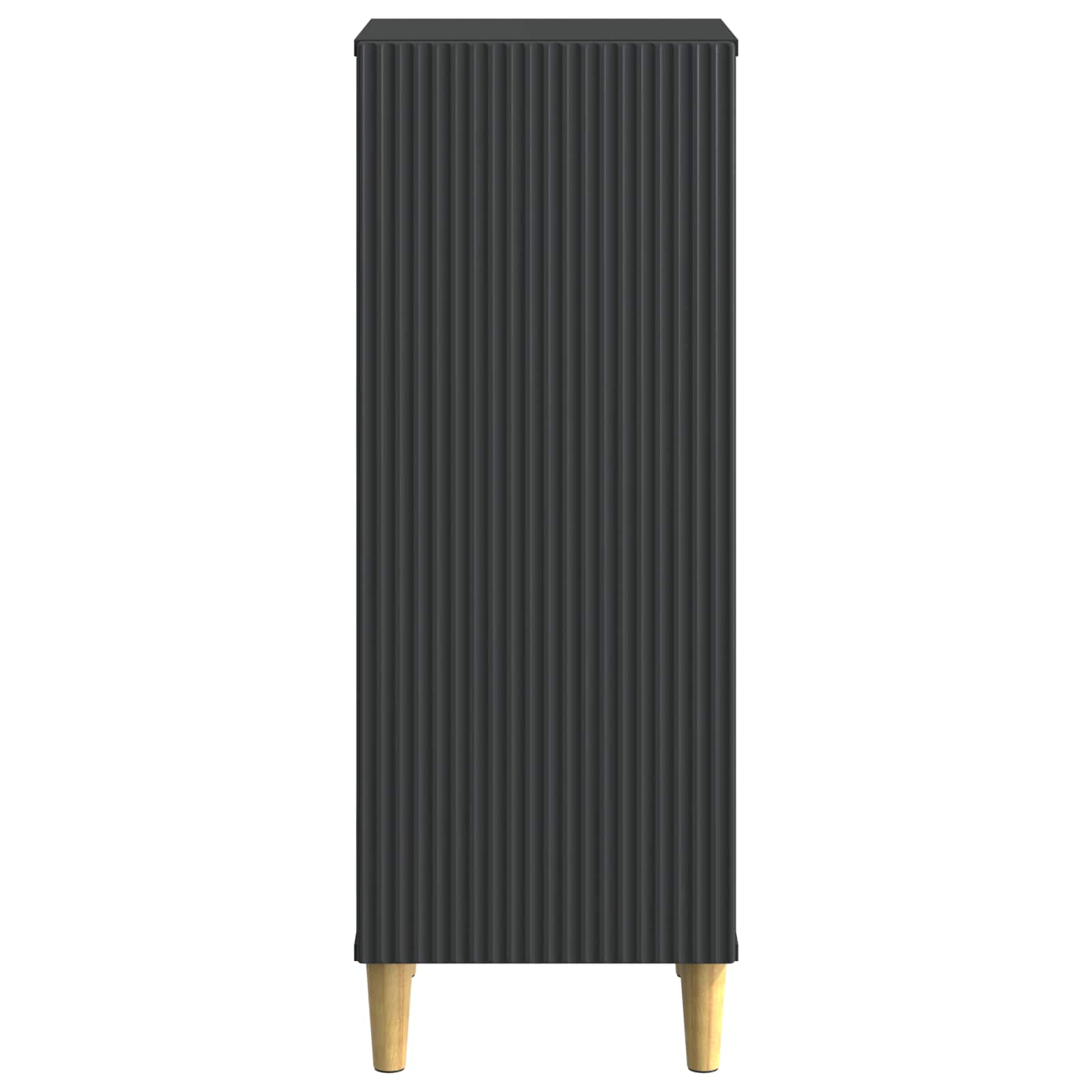 Sideboard Schwarz 33 x 34,5 x 90 cm Holzwerkstoff