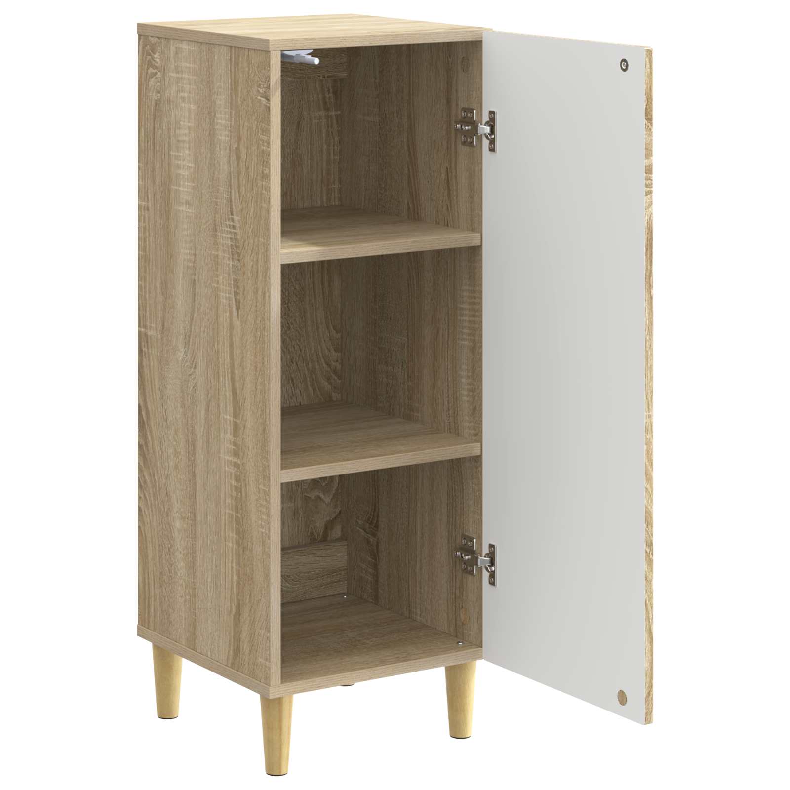 Sideboard Sonoma-Eiche 33 x 34,5 x 90 cm Holzwerkstoff