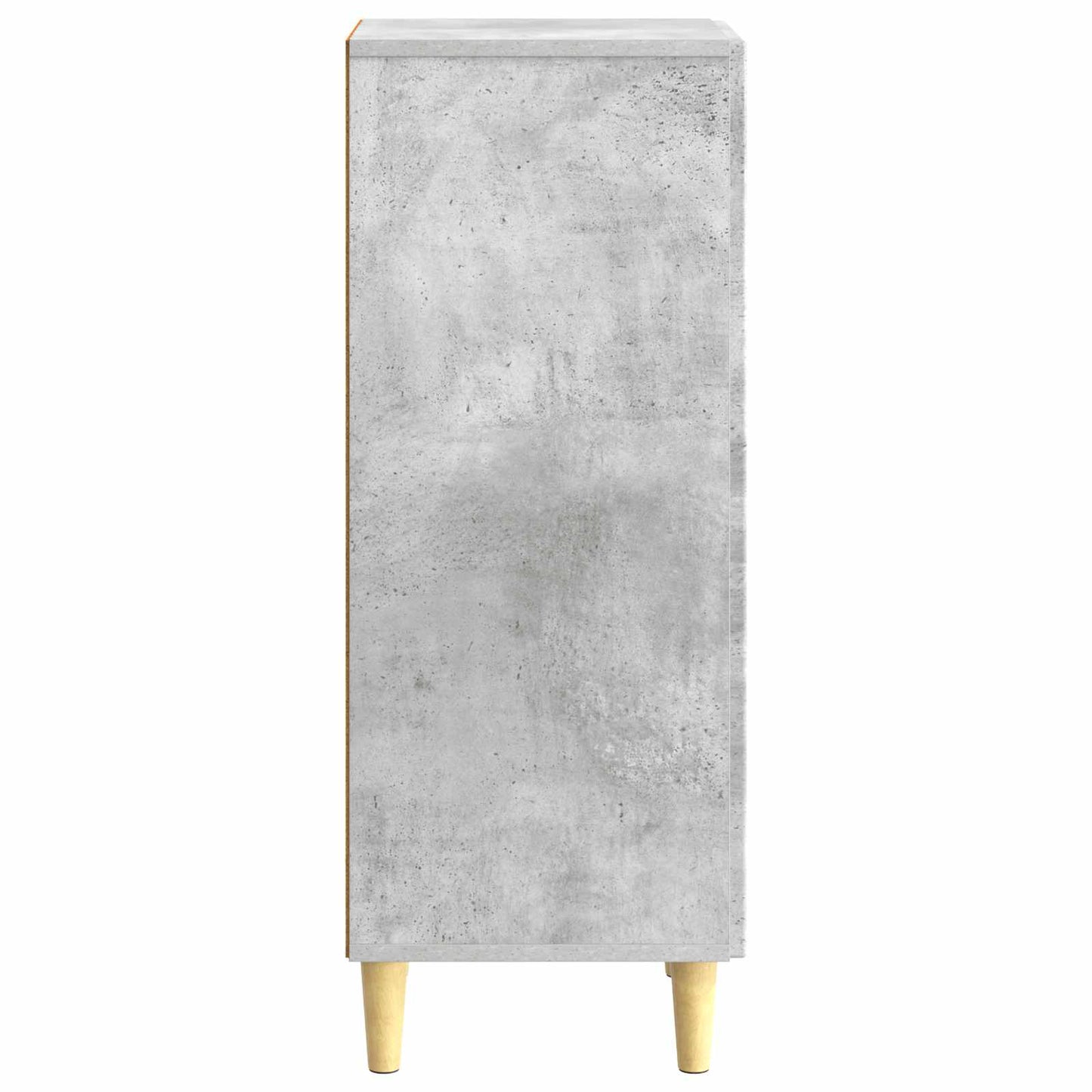Sideboard Betongrau 33 x 34,5 x 90 cm Holzwerkstoff