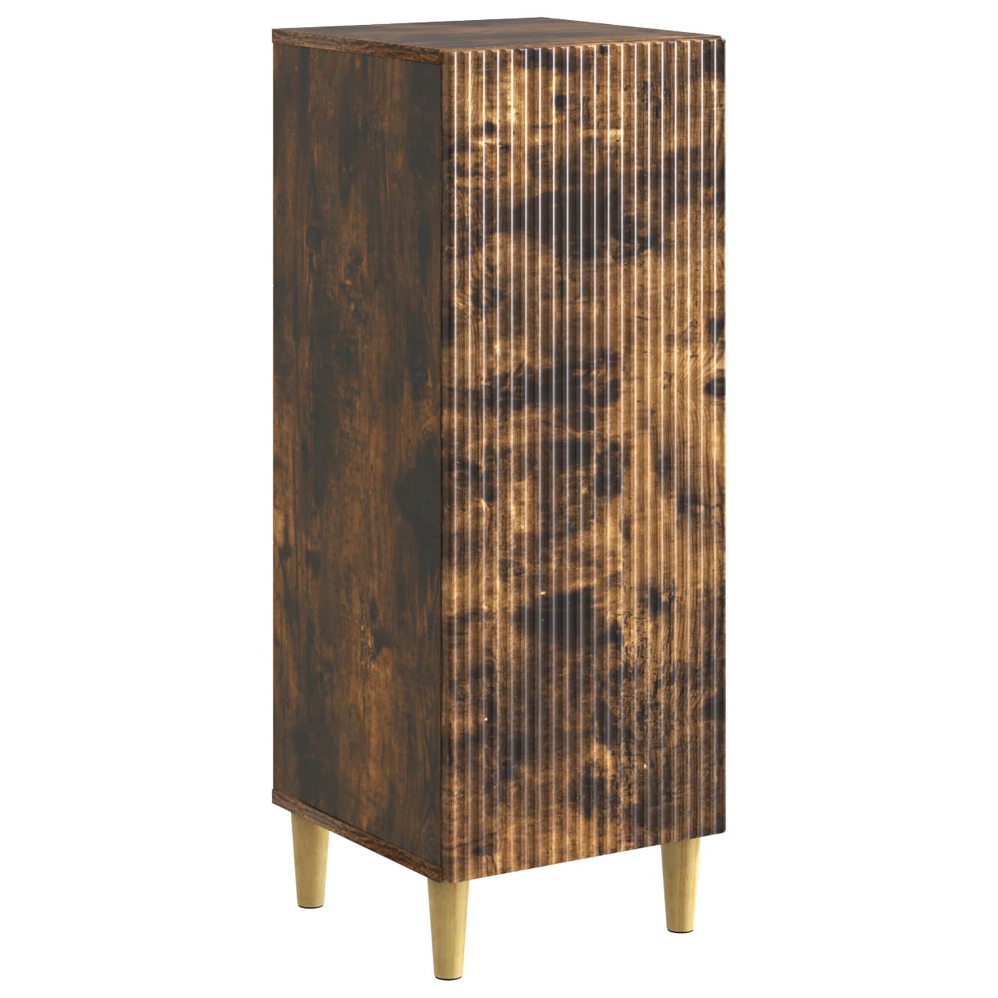 Sideboard Geräucherte Eiche 33 x 34,5 x 90 cm Holzwerkstoff