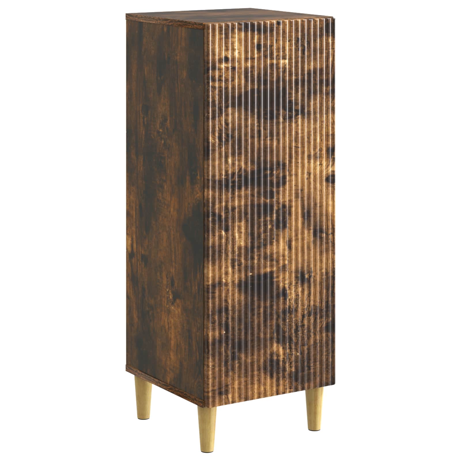 Sideboard Geräucherte Eiche 33 x 34,5 x 90 cm Holzwerkstoff