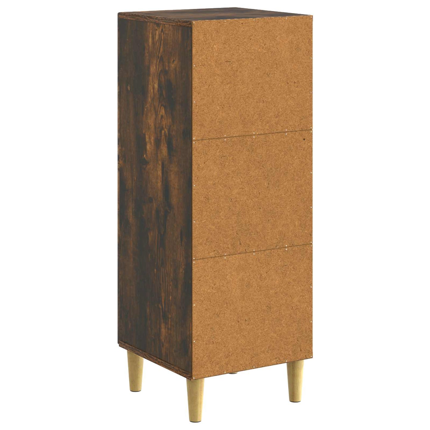 Sideboard Geräucherte Eiche 33 x 34,5 x 90 cm Holzwerkstoff