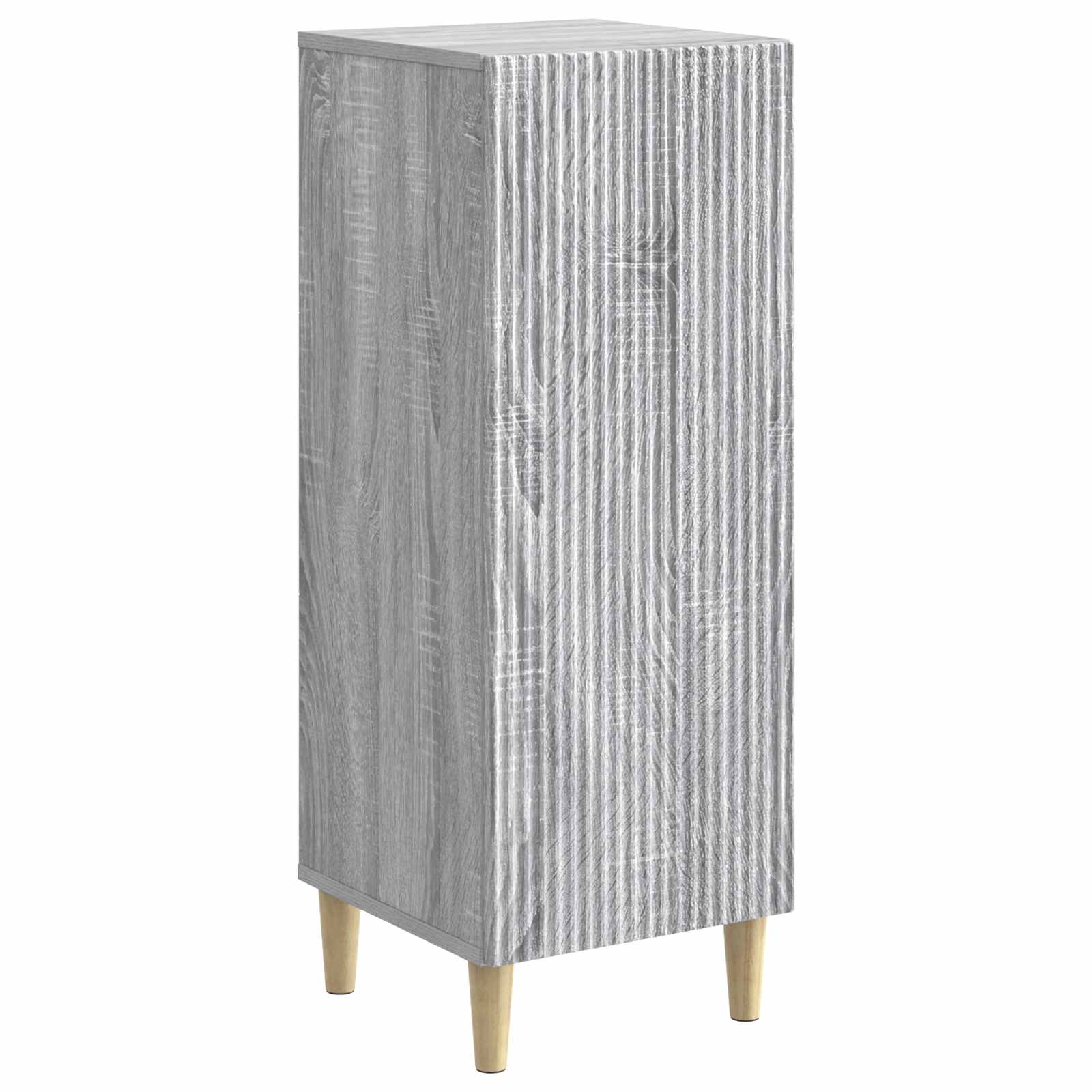 Sideboard Graues Sonoma 33 x 34,5 x 90 cm Holzwerkstoff