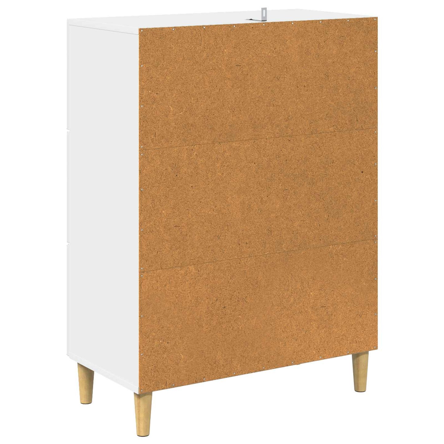Schubladenschrank Weiß 66 x 34,5 x 90 cm Holzwerkstoff