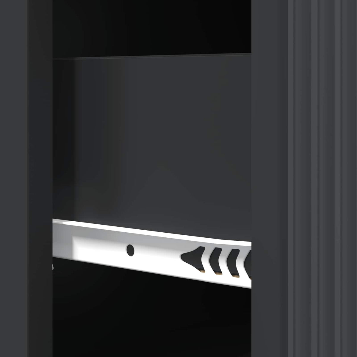 Schubladenschrank 66 x 34,5 x 90 cm Holzwerkstoff Schwarz