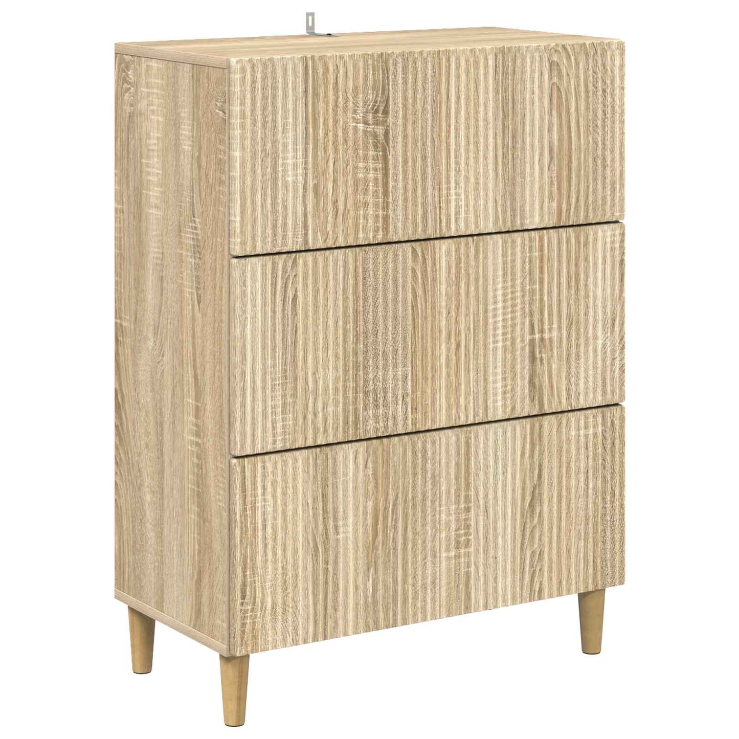 Schubladenschrank 66 x 34,5 x 90 cm Holzwerkstoff Sonoma-Eiche