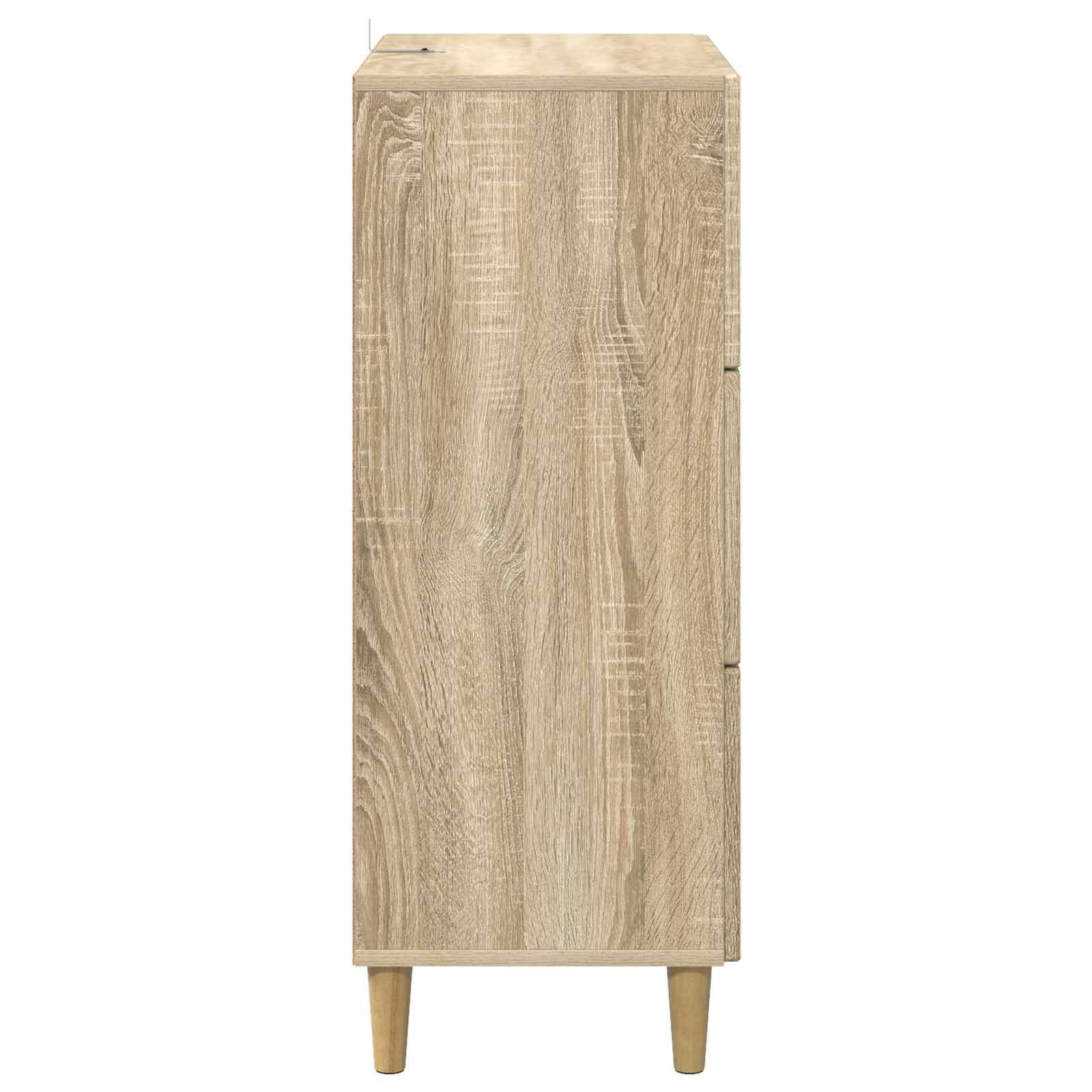 Schubladenschrank 66 x 34,5 x 90 cm Holzwerkstoff Sonoma-Eiche
