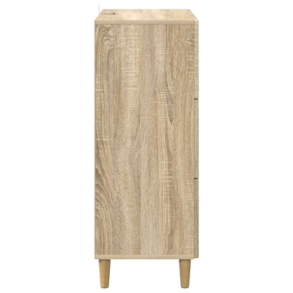 Schubladenschrank 66 x 34,5 x 90 cm Holzwerkstoff Sonoma-Eiche