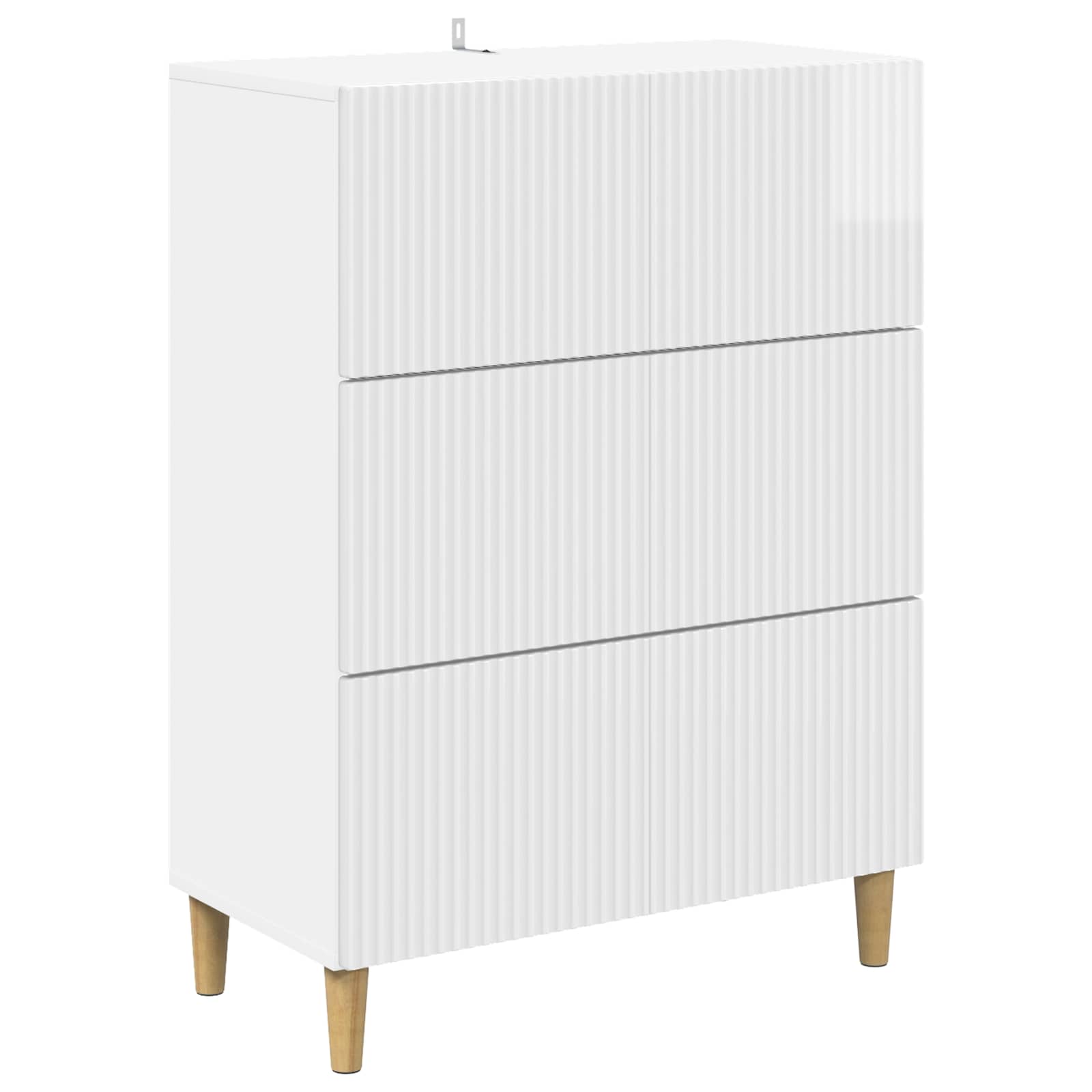 Schubladenschrank 66 x 34,5 x 90 cm Holzwerkstoff