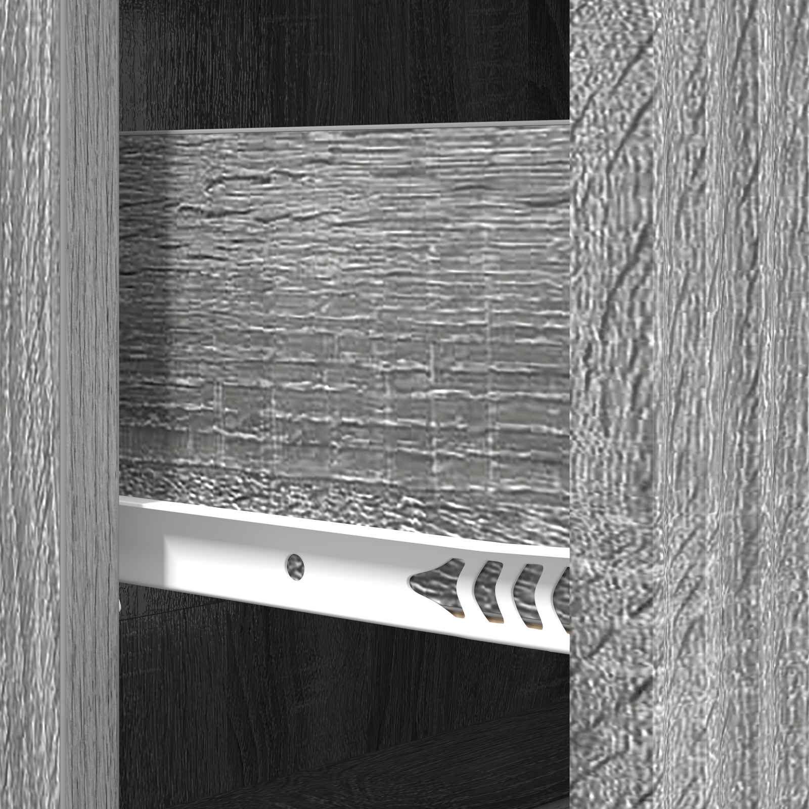 Schubladenschrank 66 x 34,5 x 90 cm Holzwerkstoff Sonoma-Grau