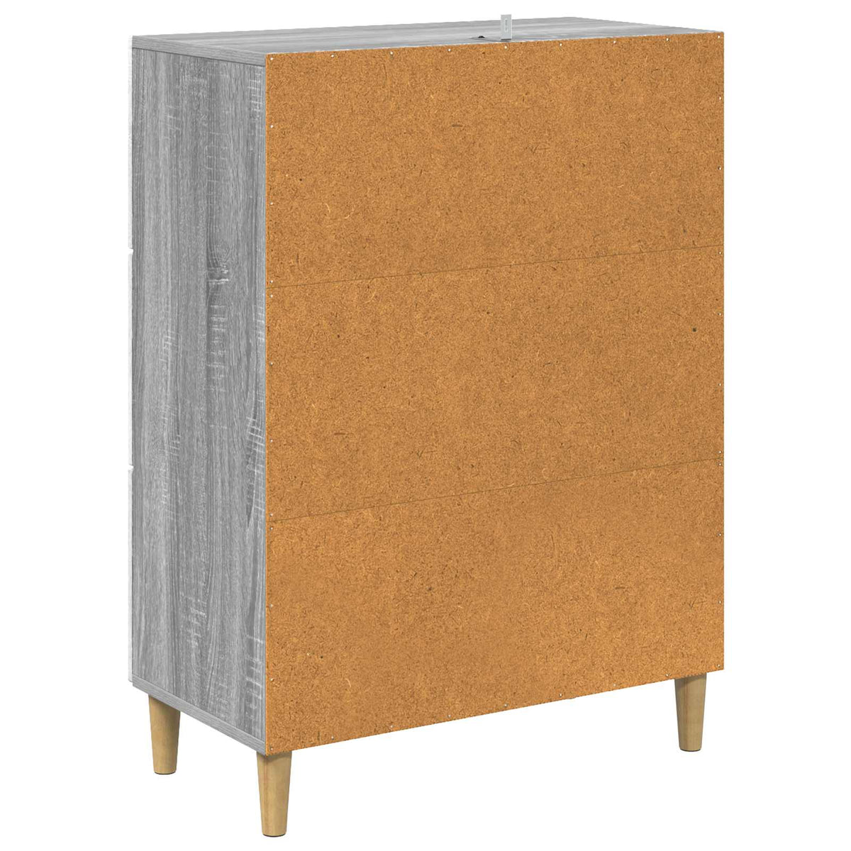 Schubladenschrank 66 x 34,5 x 90 cm Holzwerkstoff Sonoma-Grau