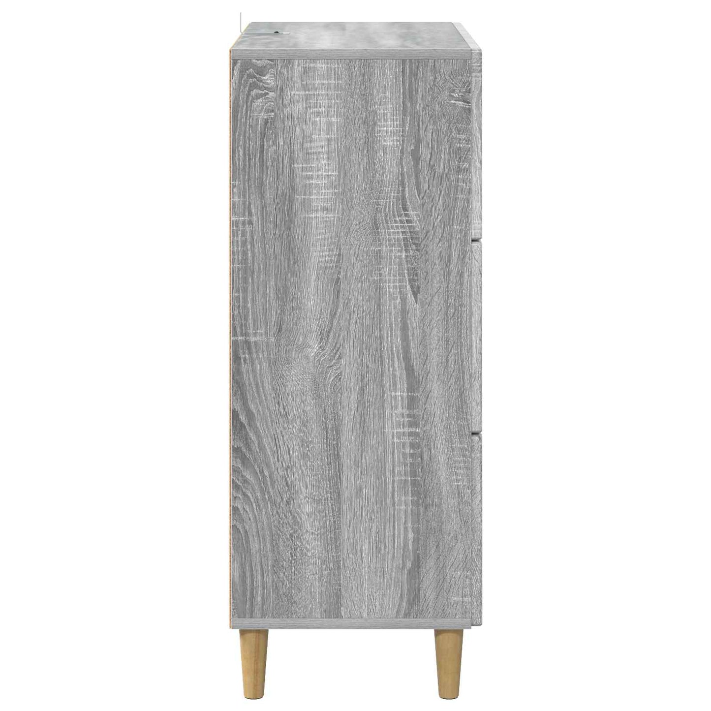 Schubladenschrank 66 x 34,5 x 90 cm Holzwerkstoff Sonoma-Grau