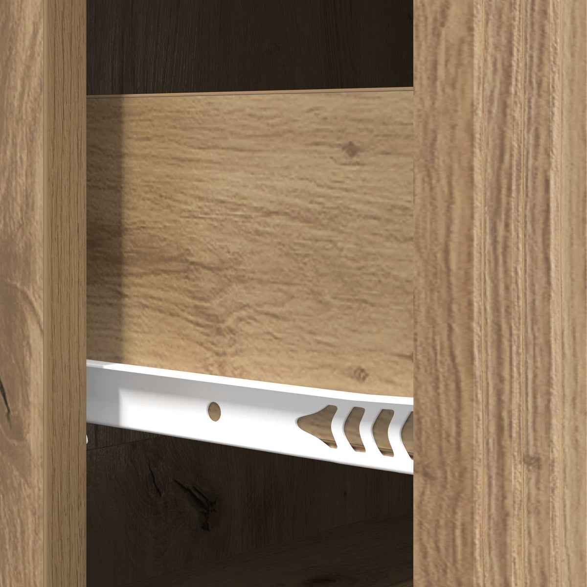 Schubladenschrank 66 x 34,5 x 90 cm Holzwerkstoff Artisan-Eiche