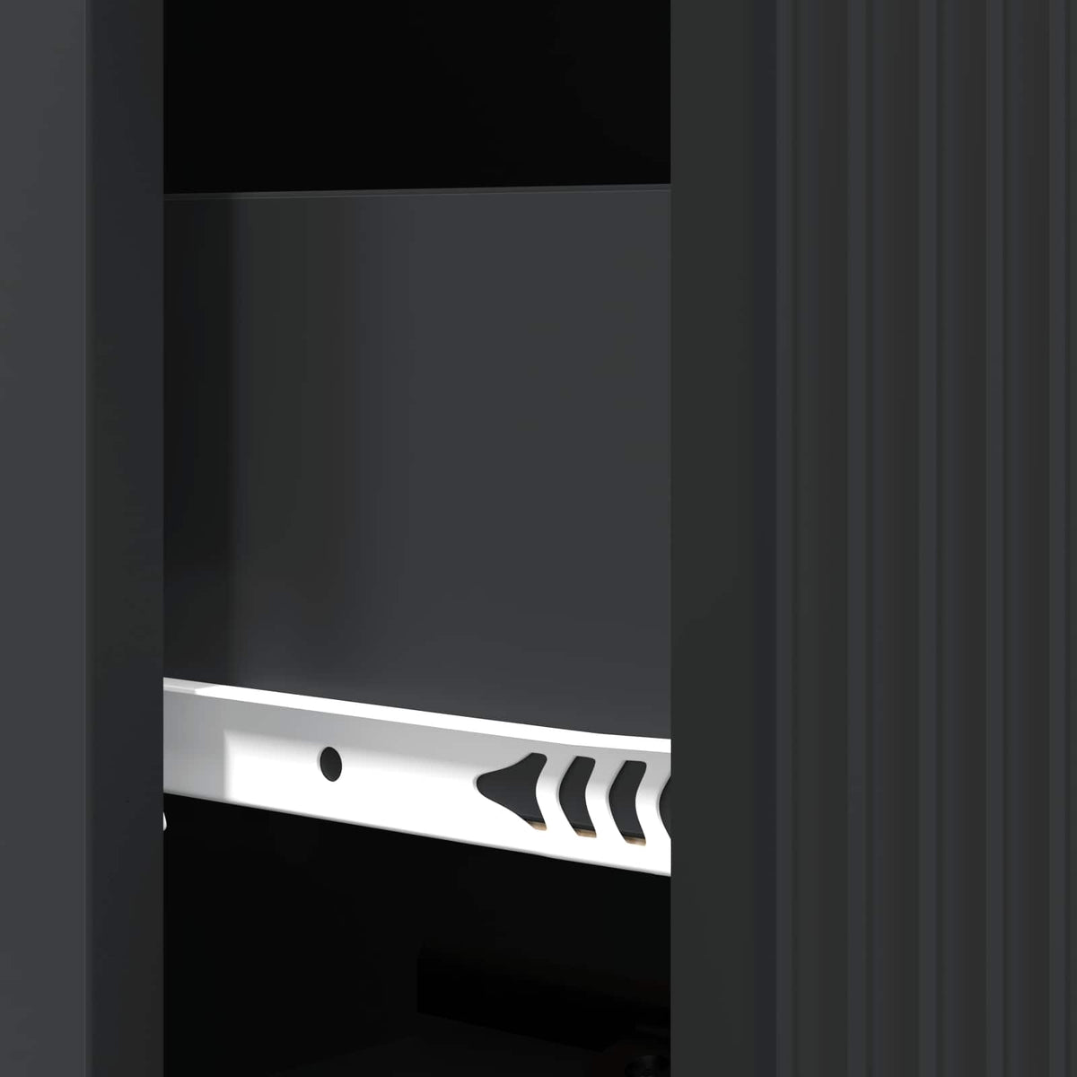 Schubladenschrank Schwarz 33 x 34,5 x 90 cm Holzwerkstoff