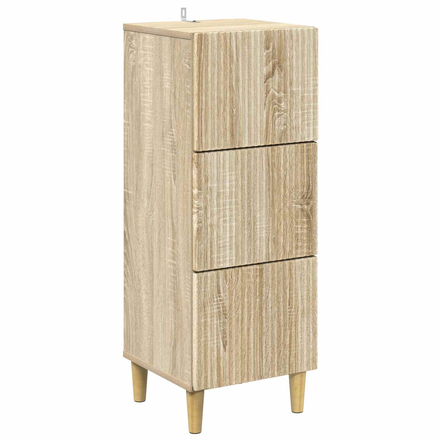 Schubladenschrank Sonoma-Eiche 33 x 34,5 x 90 cm Holzwerkstoff