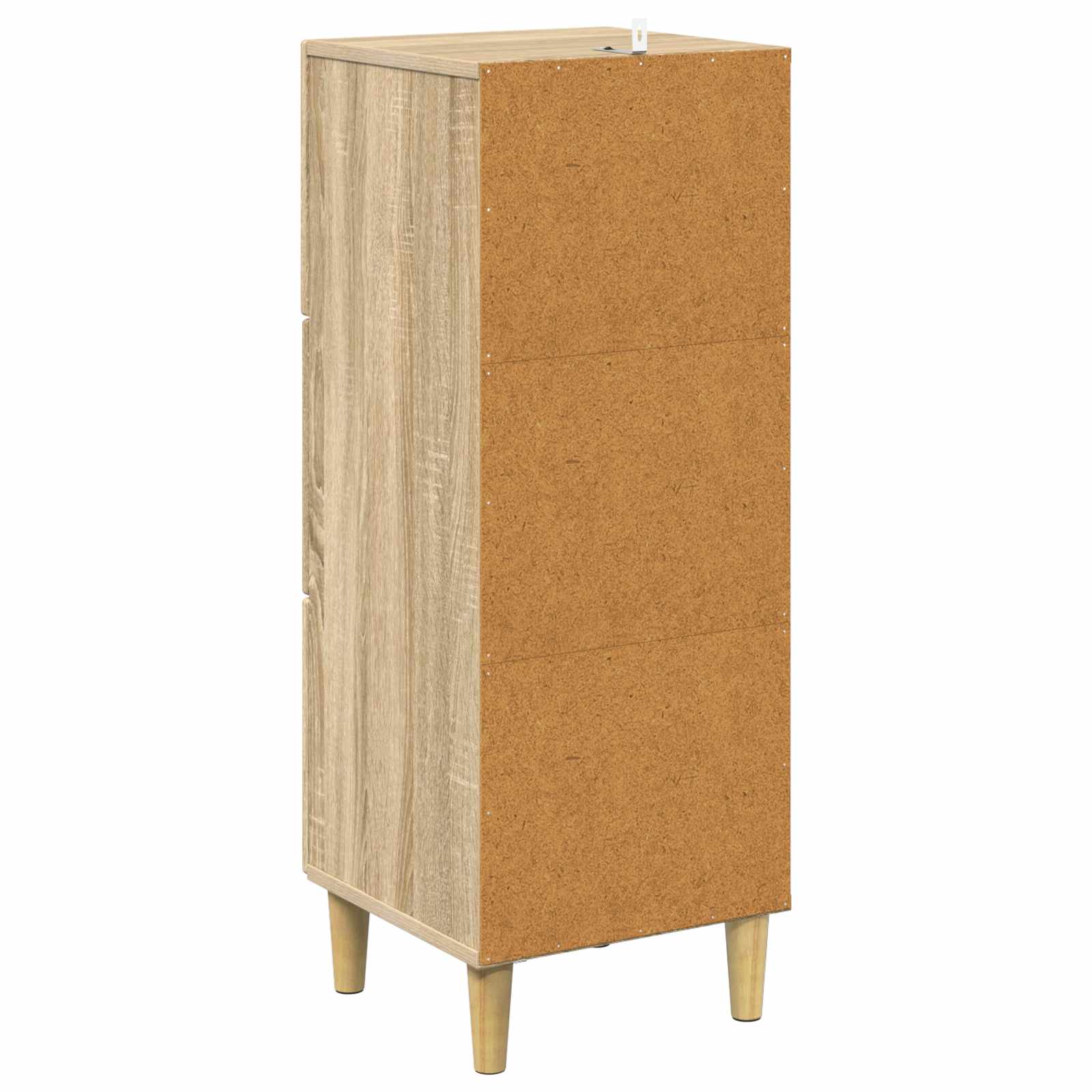 Schubladenschrank Sonoma-Eiche 33 x 34,5 x 90 cm Holzwerkstoff