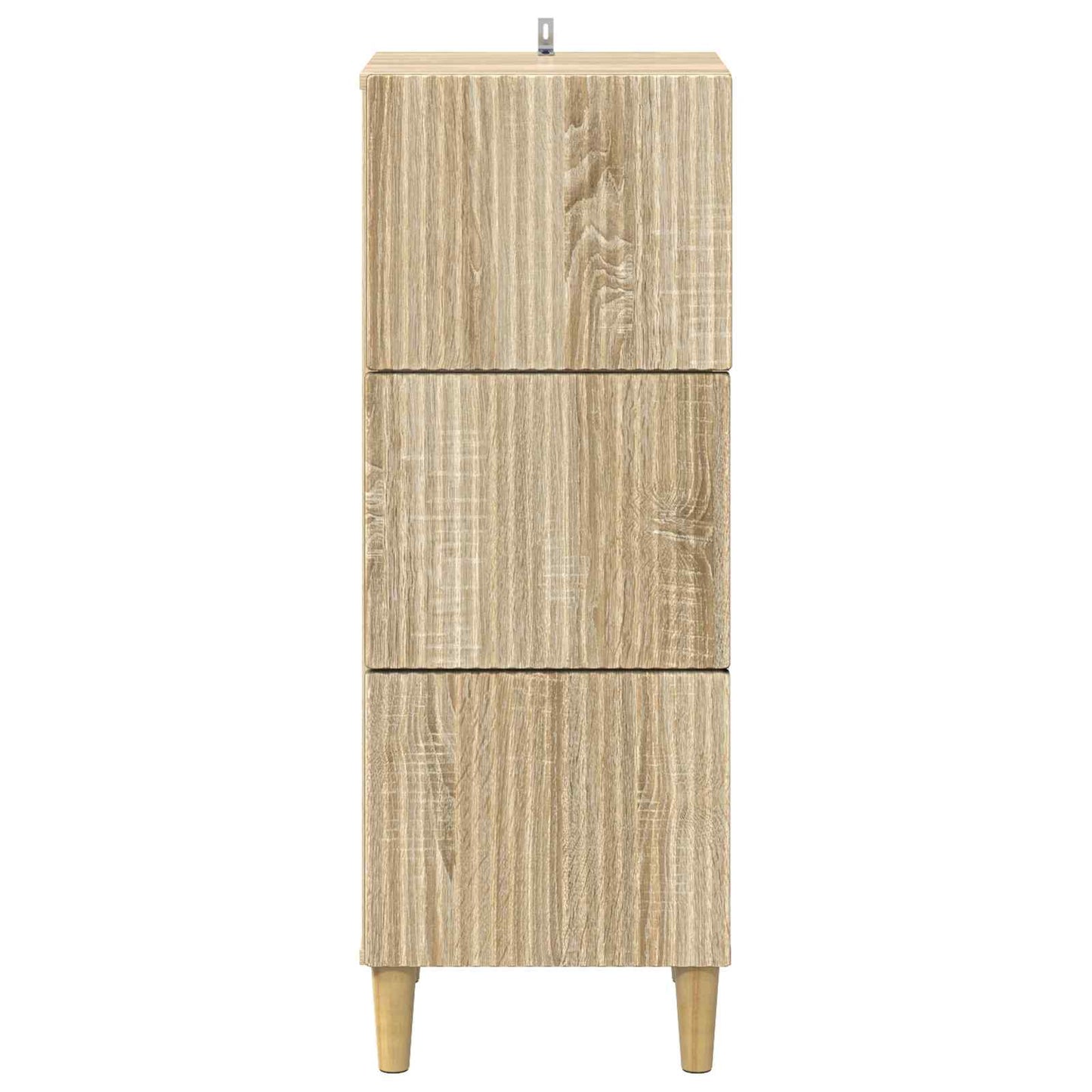 Schubladenschrank Sonoma-Eiche 33 x 34,5 x 90 cm Holzwerkstoff