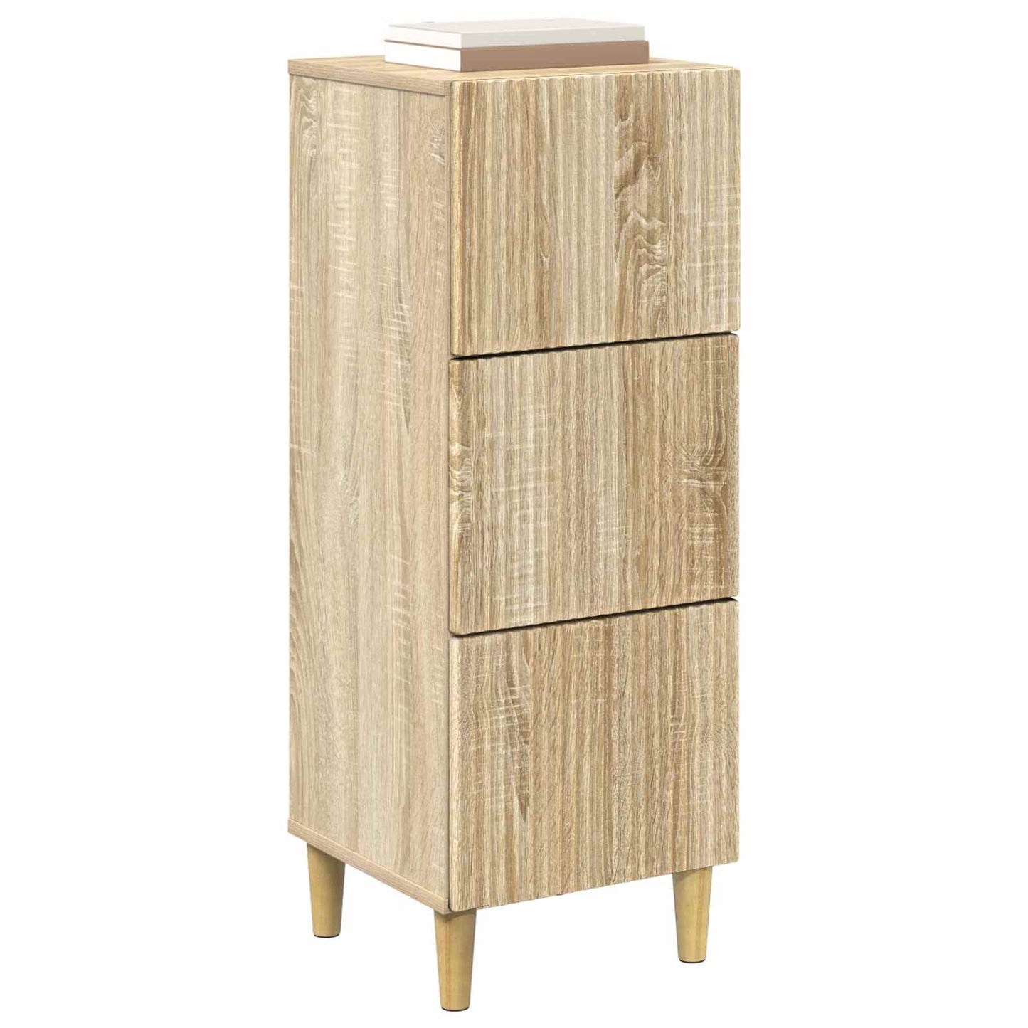 Schubladenschrank Sonoma-Eiche 33 x 34,5 x 90 cm Holzwerkstoff