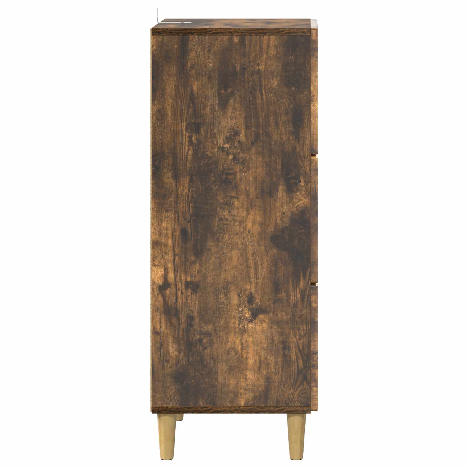 Schubladenschrank Geräucherte Eiche 33 x 34,5 x 90 cm