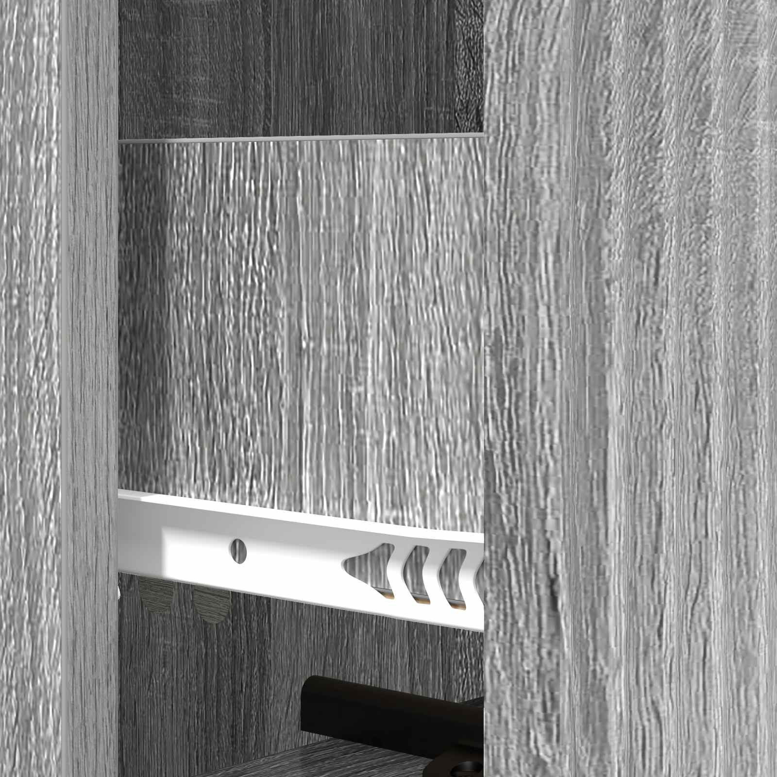 Schubladenschrank Graues Sonoma 33 x 34,5 x 90 cm Holzwerkstoff