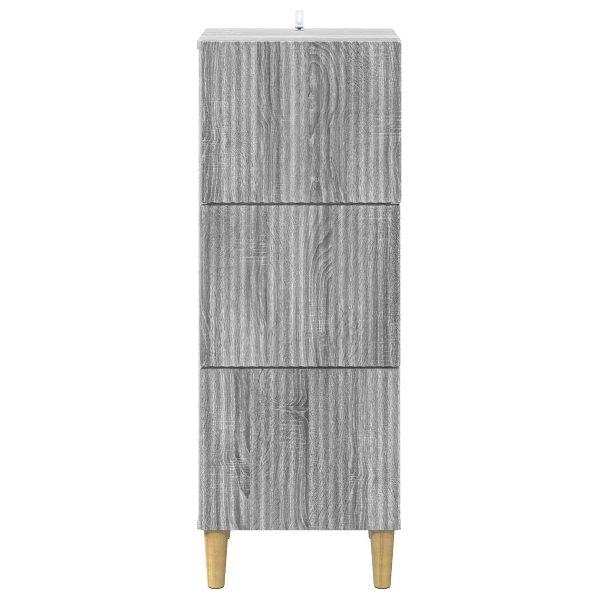 Schubladenschrank Graues Sonoma 33 x 34,5 x 90 cm Holzwerkstoff