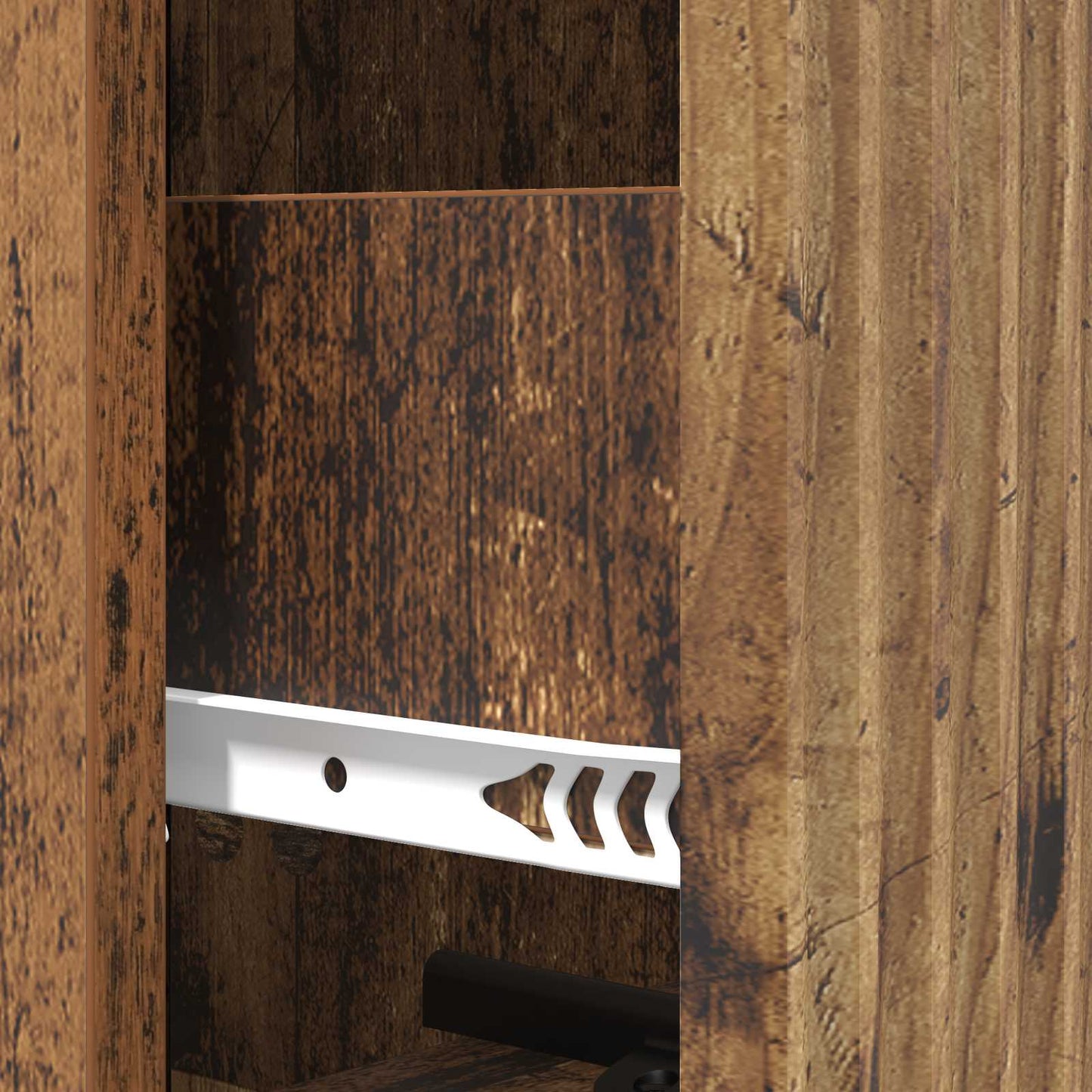 Schubladenschrank Altholz 33 x 34,5 x 90 cm Holzwerkstoff