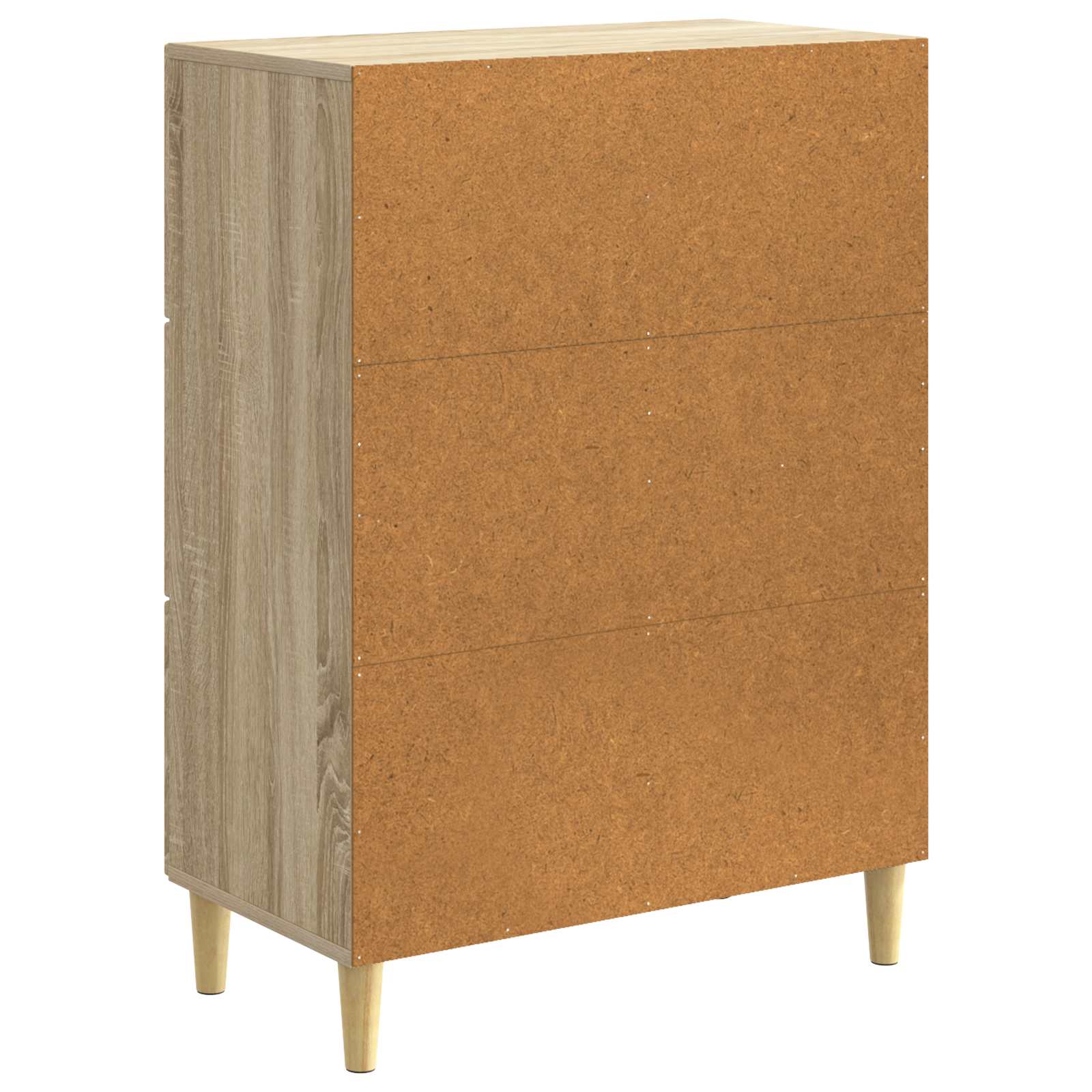 Sideboard Sonoma-Eiche 66 x 34,5 x 90 cm Holzwerkstoff