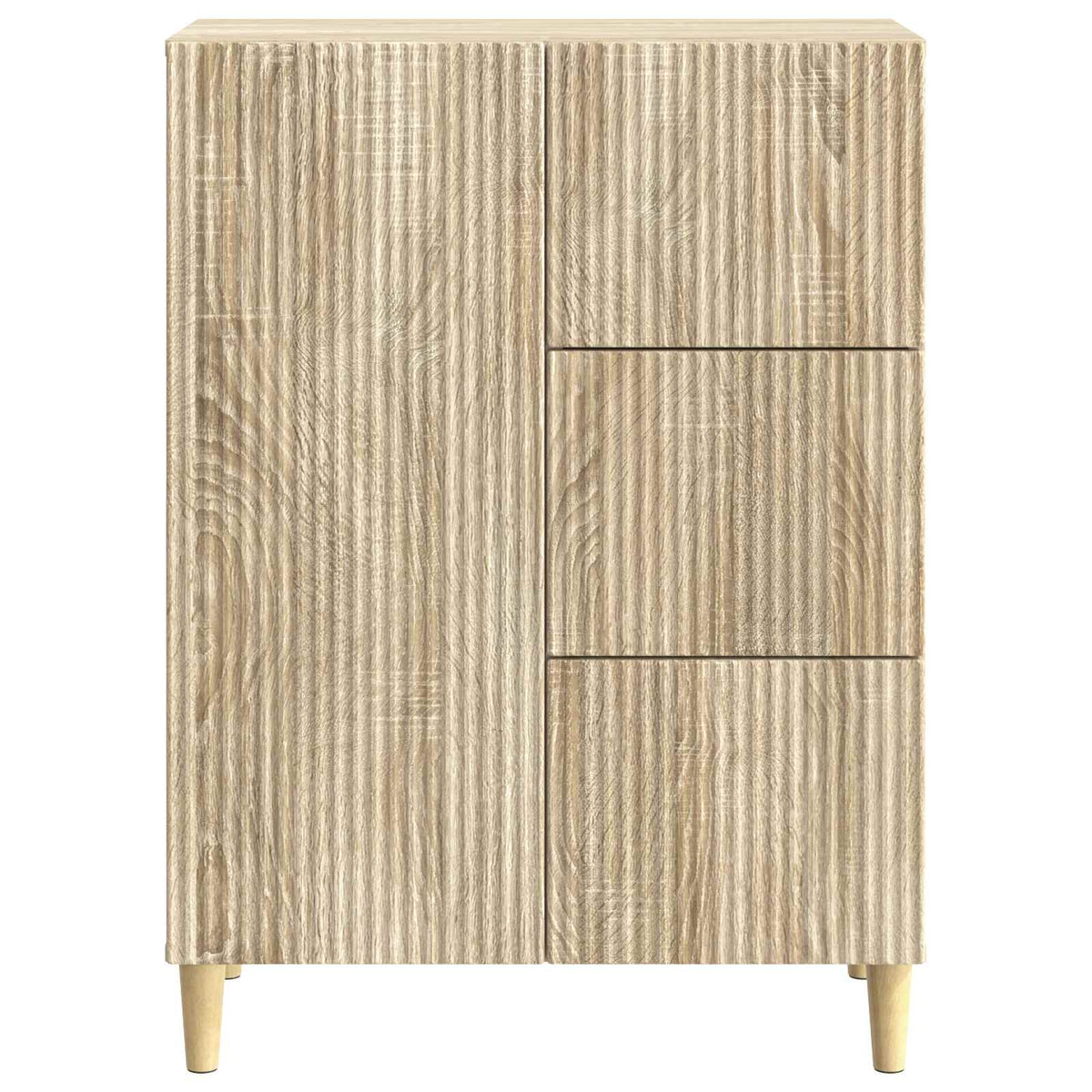 Sideboard Sonoma-Eiche 66 x 34,5 x 90 cm Holzwerkstoff