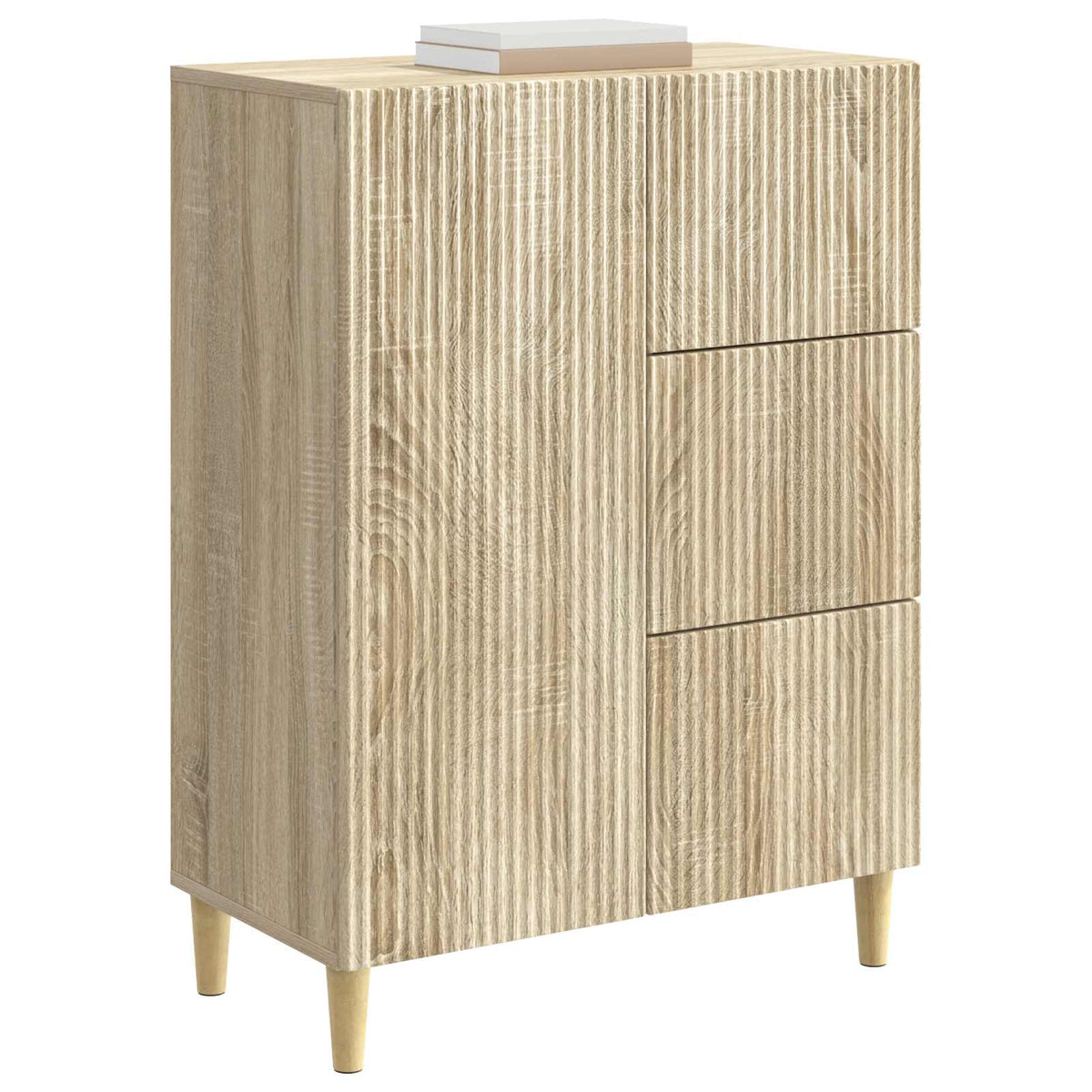 Sideboard Sonoma-Eiche 66 x 34,5 x 90 cm Holzwerkstoff