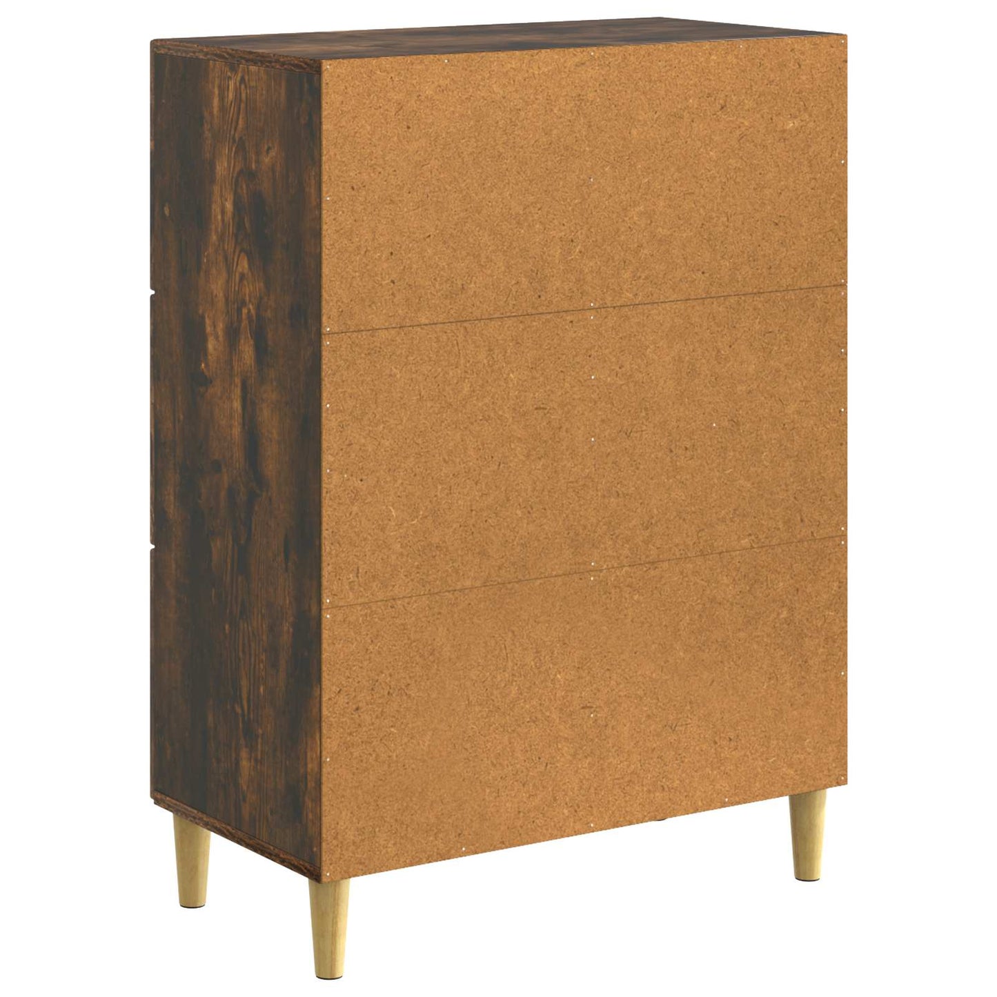 Sideboard Geräucherte Eiche 66 x 34,5 x 90 cm Holzwerkstoff
